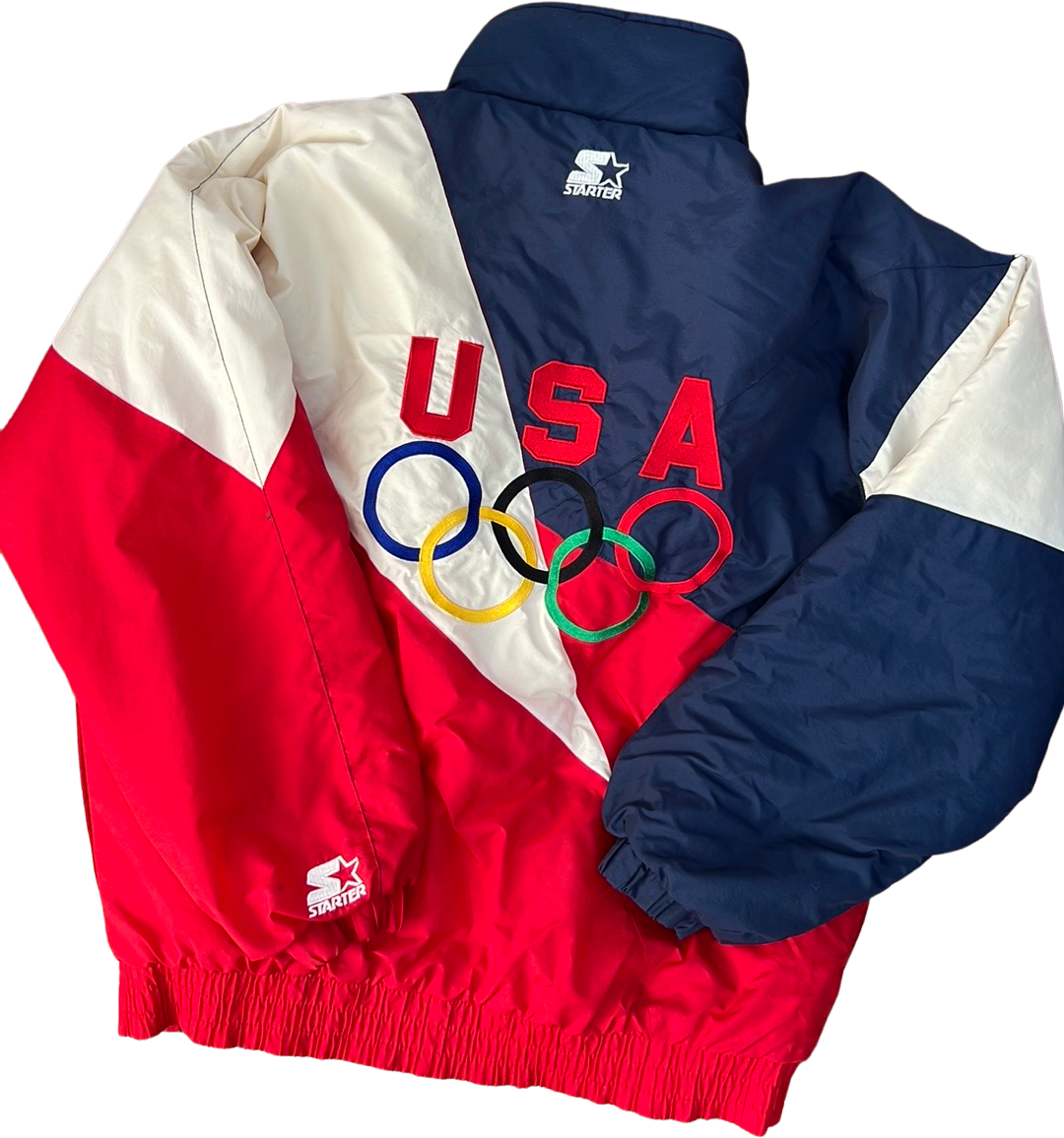 Vintage 80s Mens Olympic Winter Jacket Starter By Starter | Shop