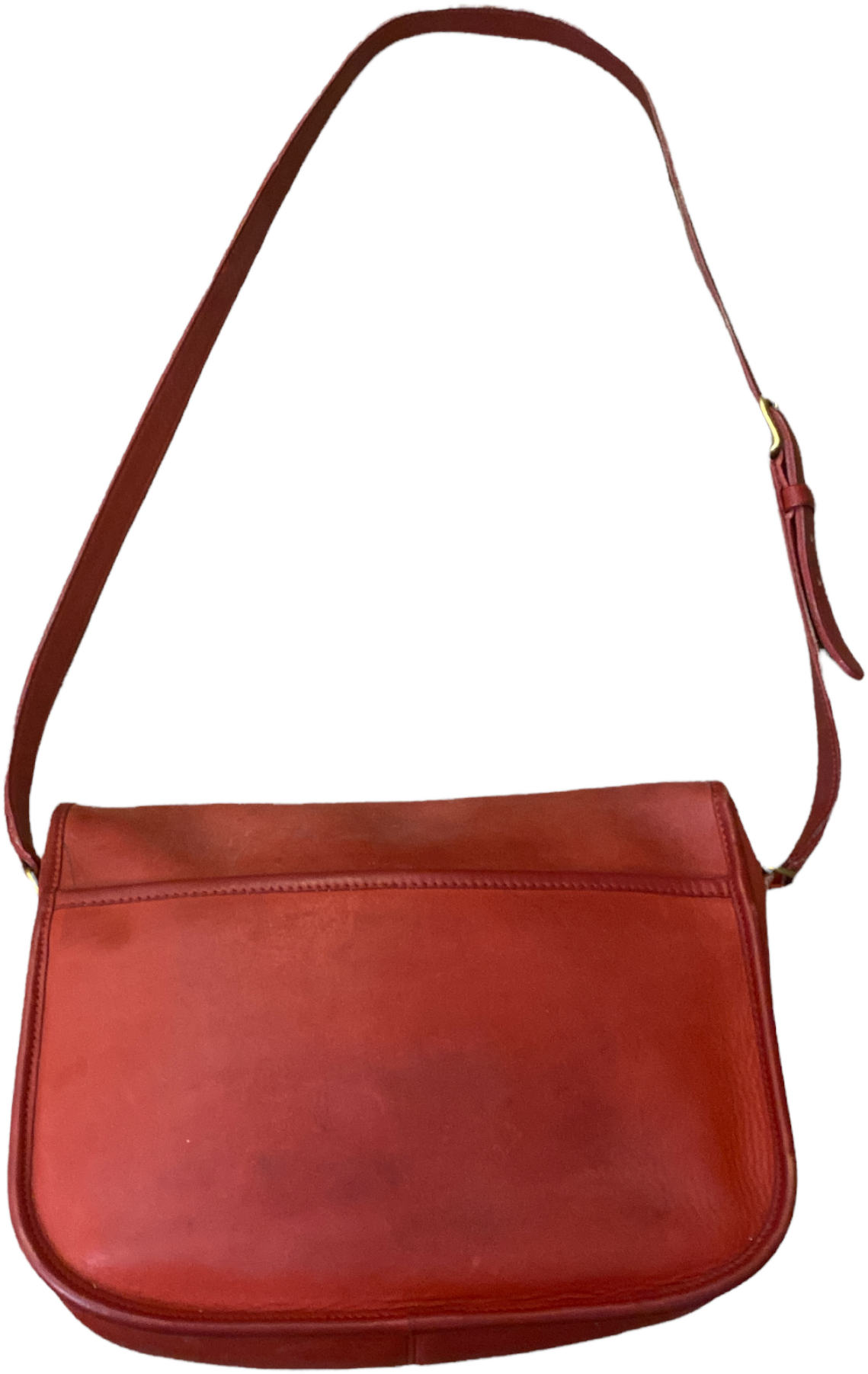 Vintage Coach NYC Red Small Shoulder Bag 9530 -  Hong Kong