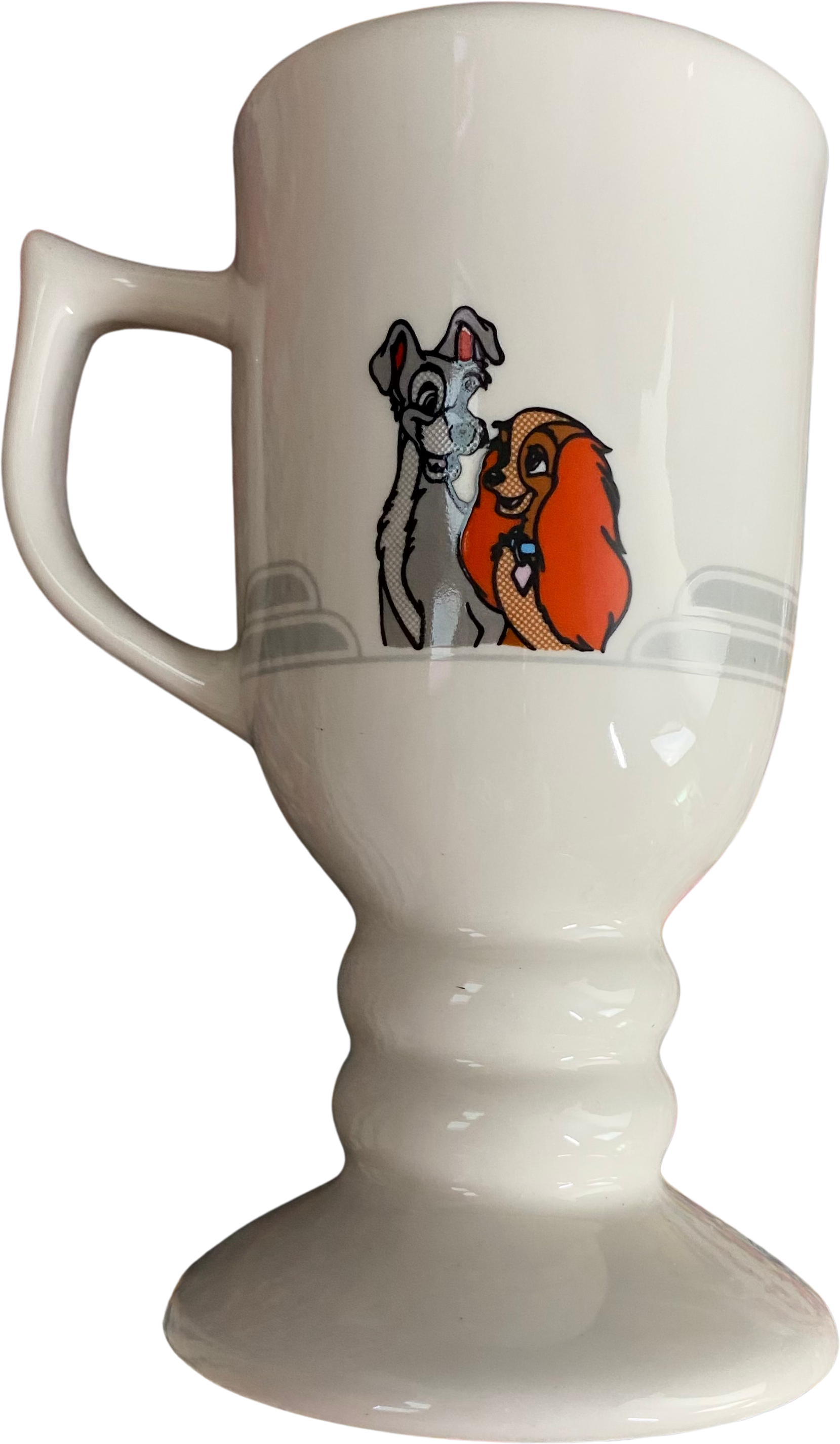 Disney Classic Coffee Cup - Lady and The Tramp Sketches Latte Mug