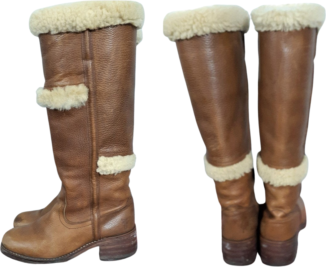 Born 2025 shearling boots