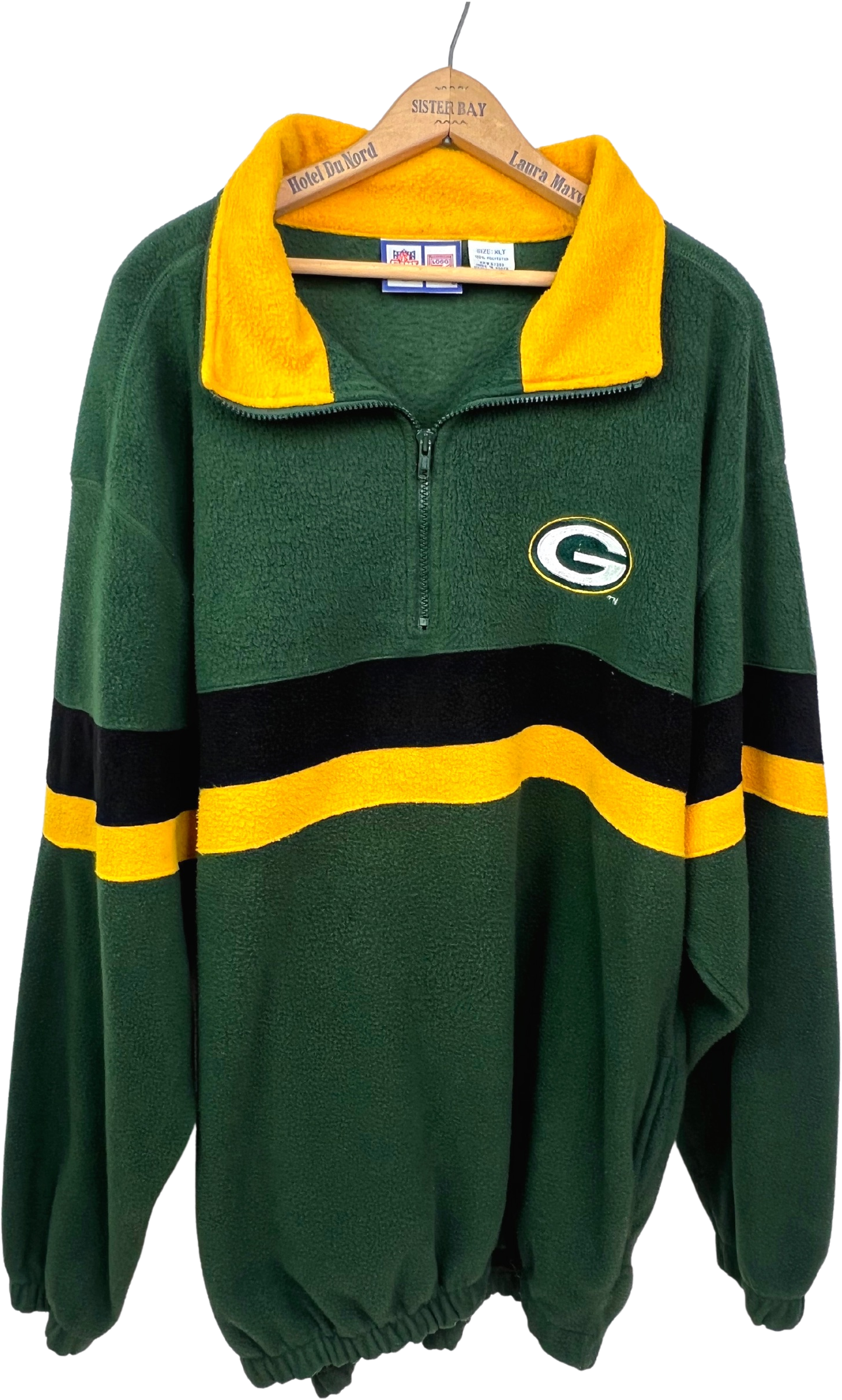 Vintage Green Bay Packers Sweatshirt Black 90s Crewneck Lee 