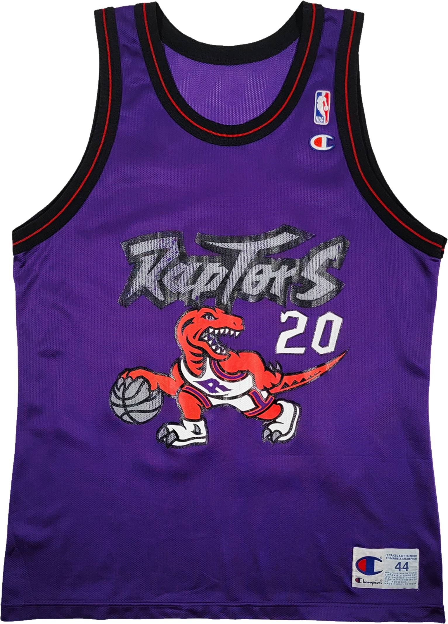 90s Damon Stoudamire Toronto Raptors Champion Jersey - 5 Star Vintage
