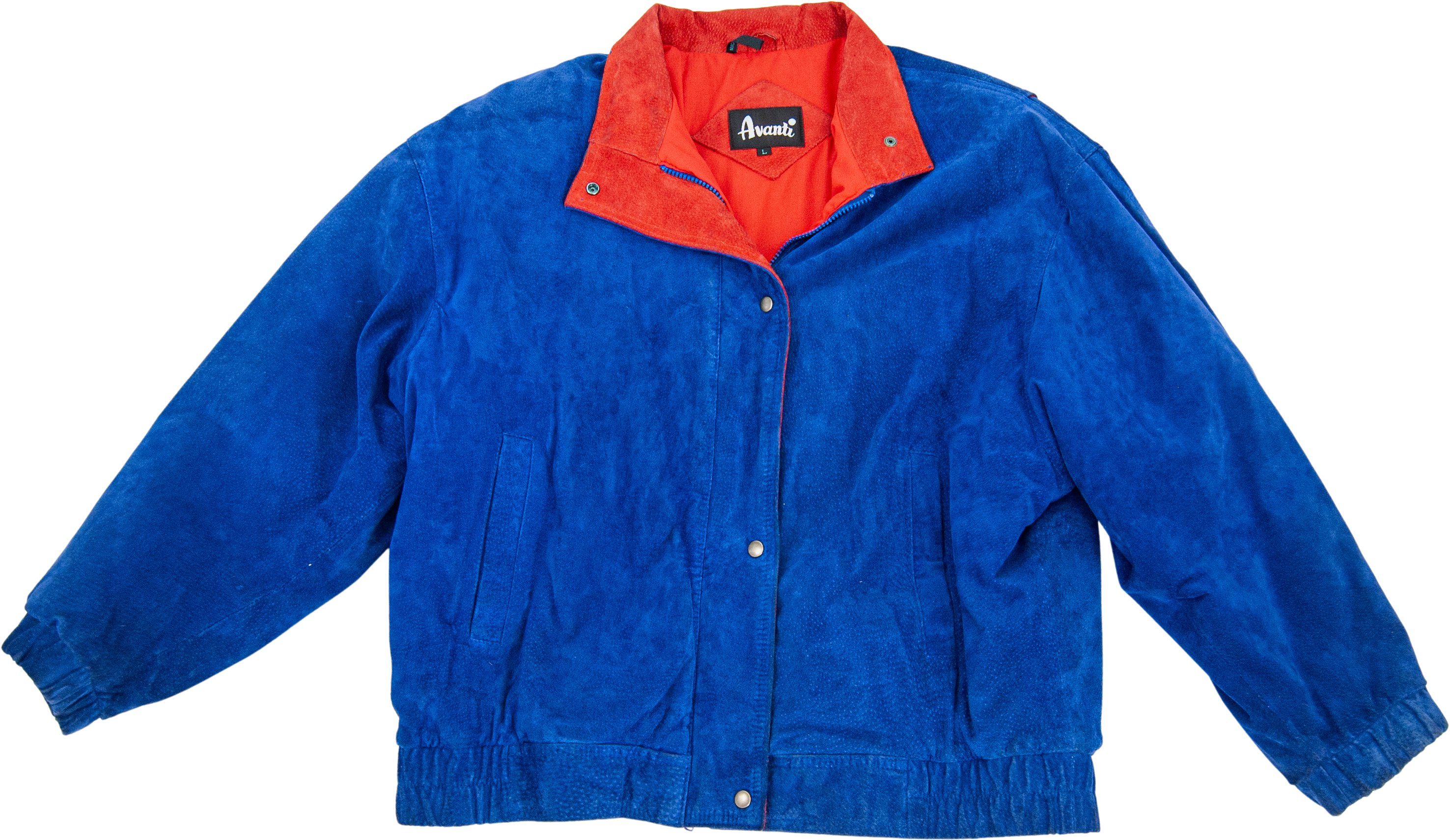 Boston Red Sox Jacket Mens XL Blue Vintage 90s MLB Baseball Leather Bomber  USA