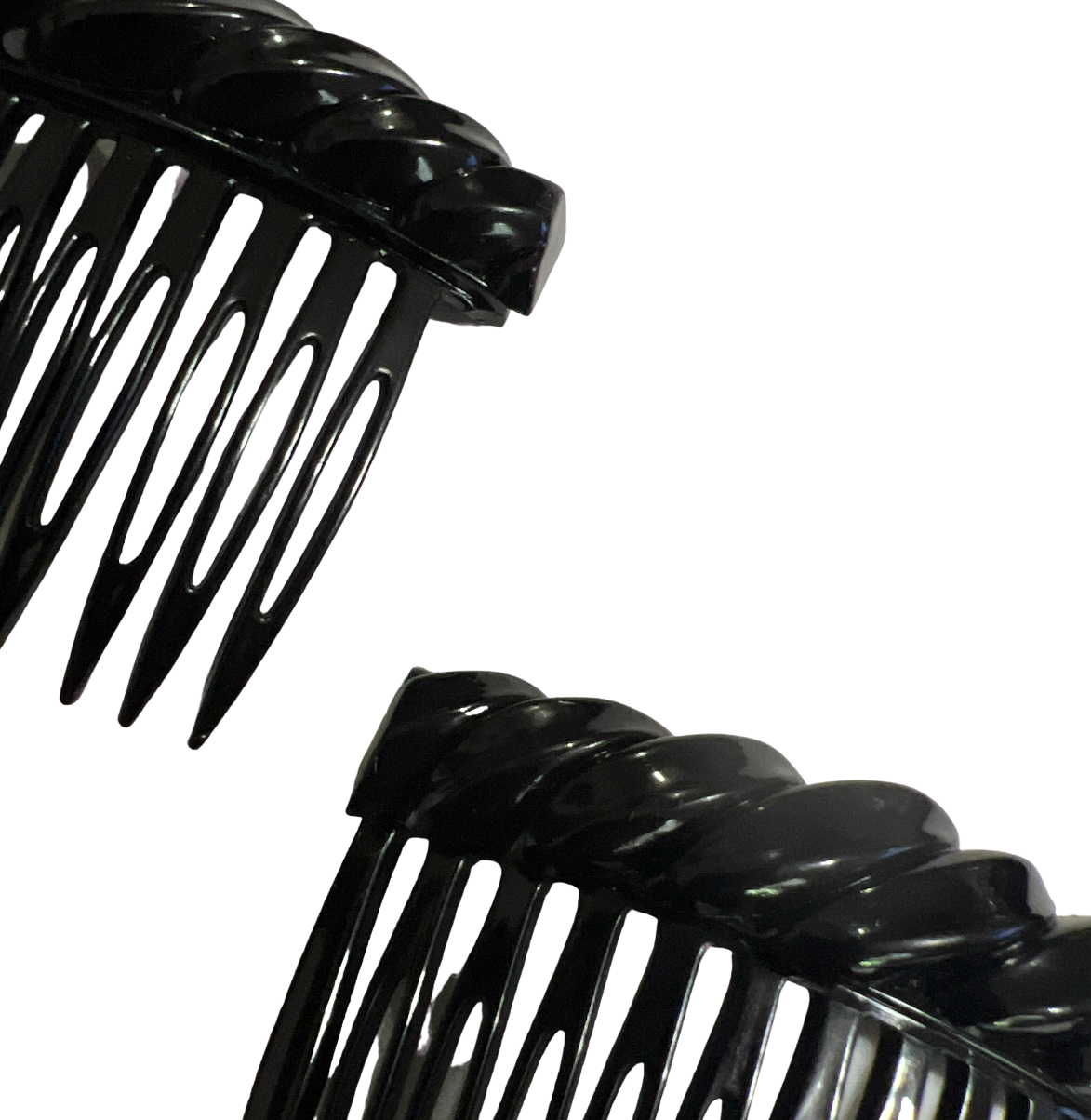 Vintage 70s/80s French Hair Combs In Black Deadstock/unworn | Shop ...