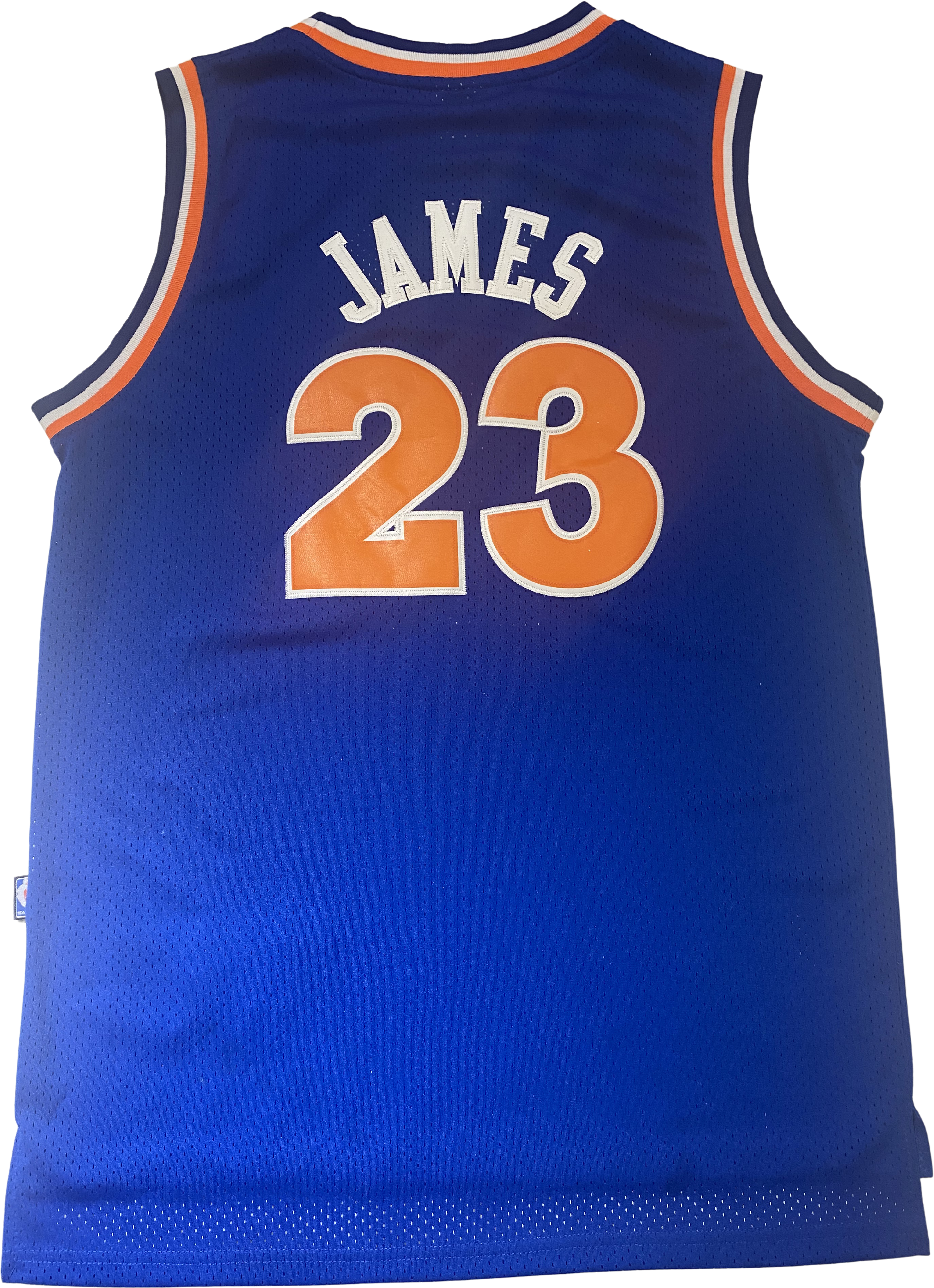 Cavs throwback top jersey orange