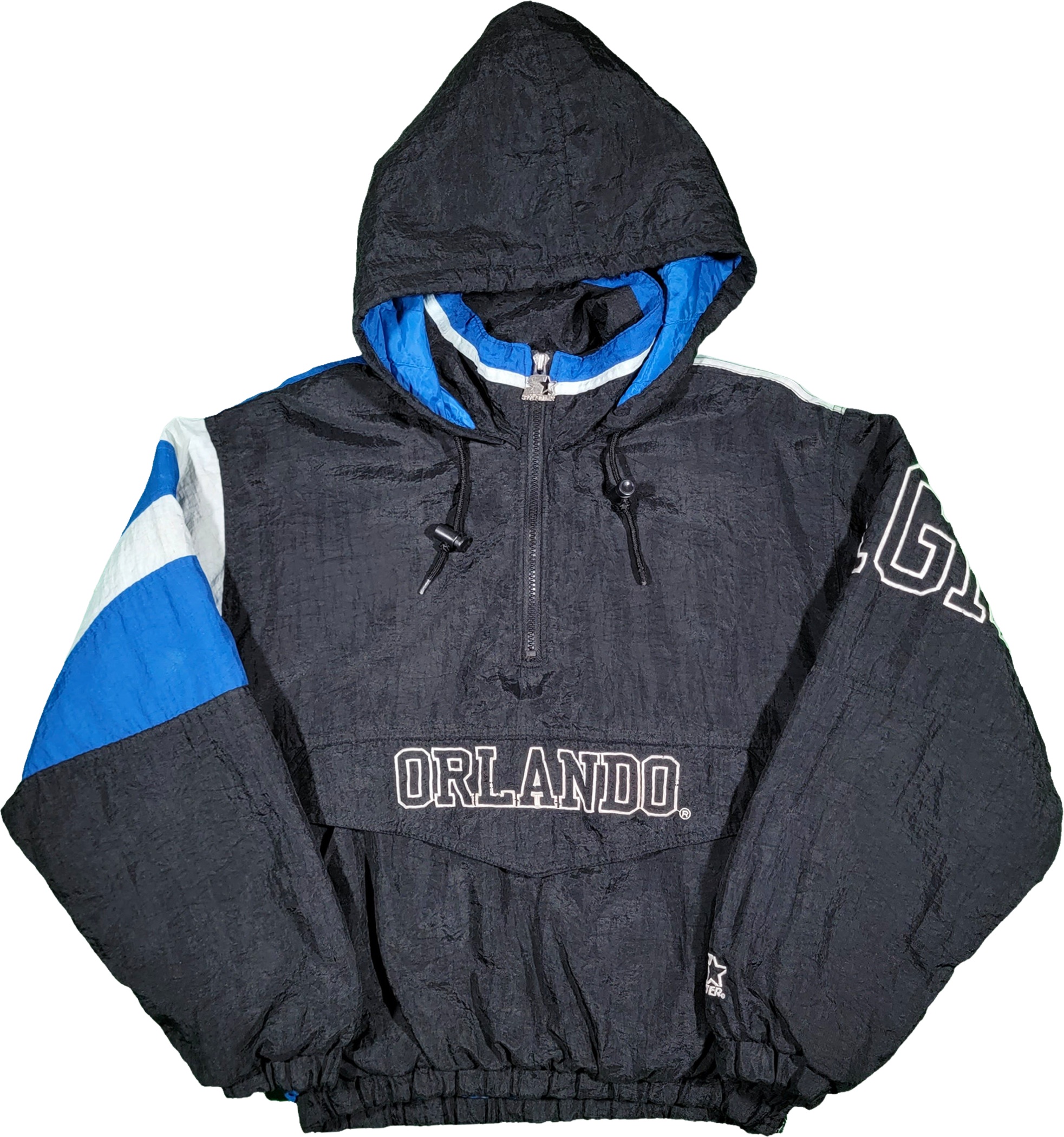 90's Orlando Magic NBA Starter Heavyweight Jacket Size Medium – Rare VNTG