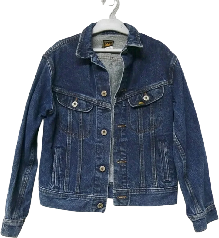 PORTERHOUSE TRUCKER JACKET IN VINTAGE BLUE DENIM