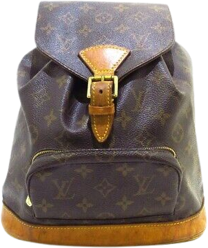 Louis Vuitton Vintage 90s LV Monogram Canvas Montsouris MM Backpack Bag