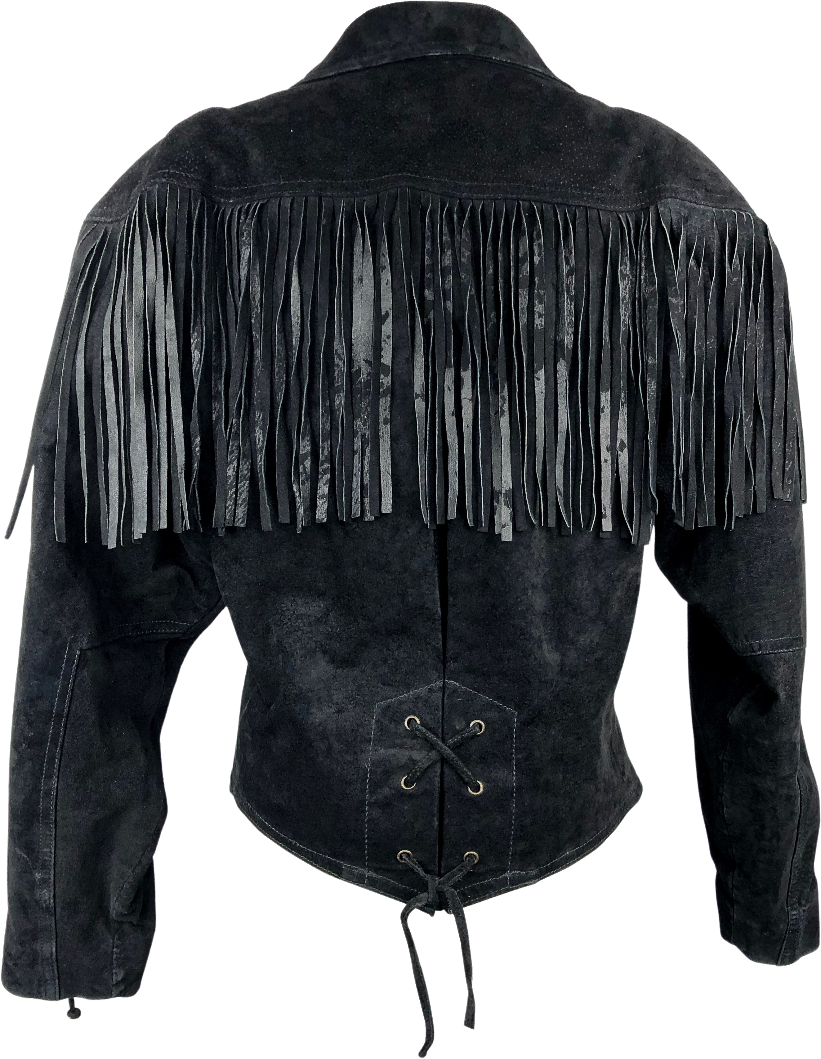 Black Forever Leather Fringe – Bradley USA