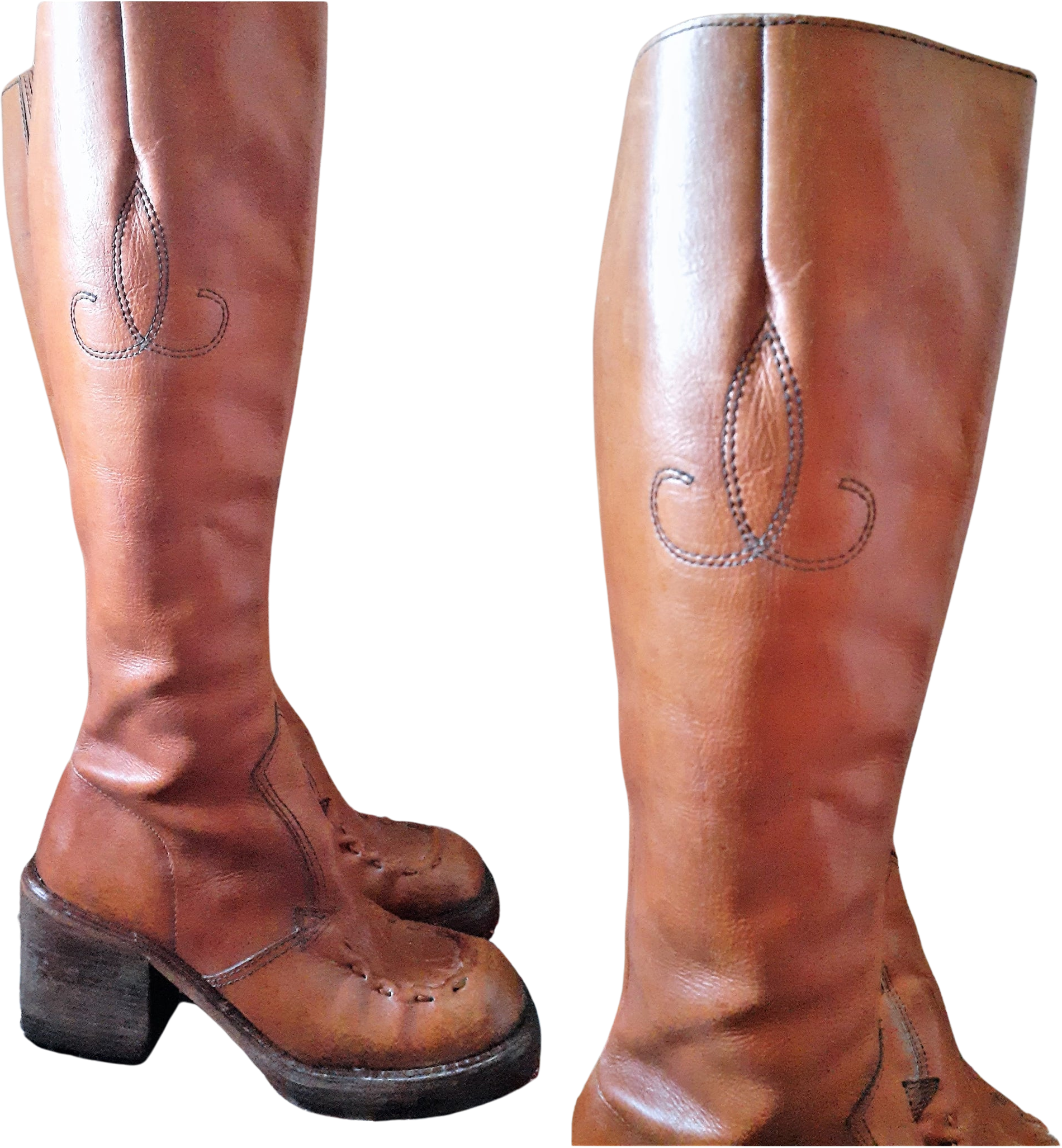 riding boots for the 50's, 60's & 70's