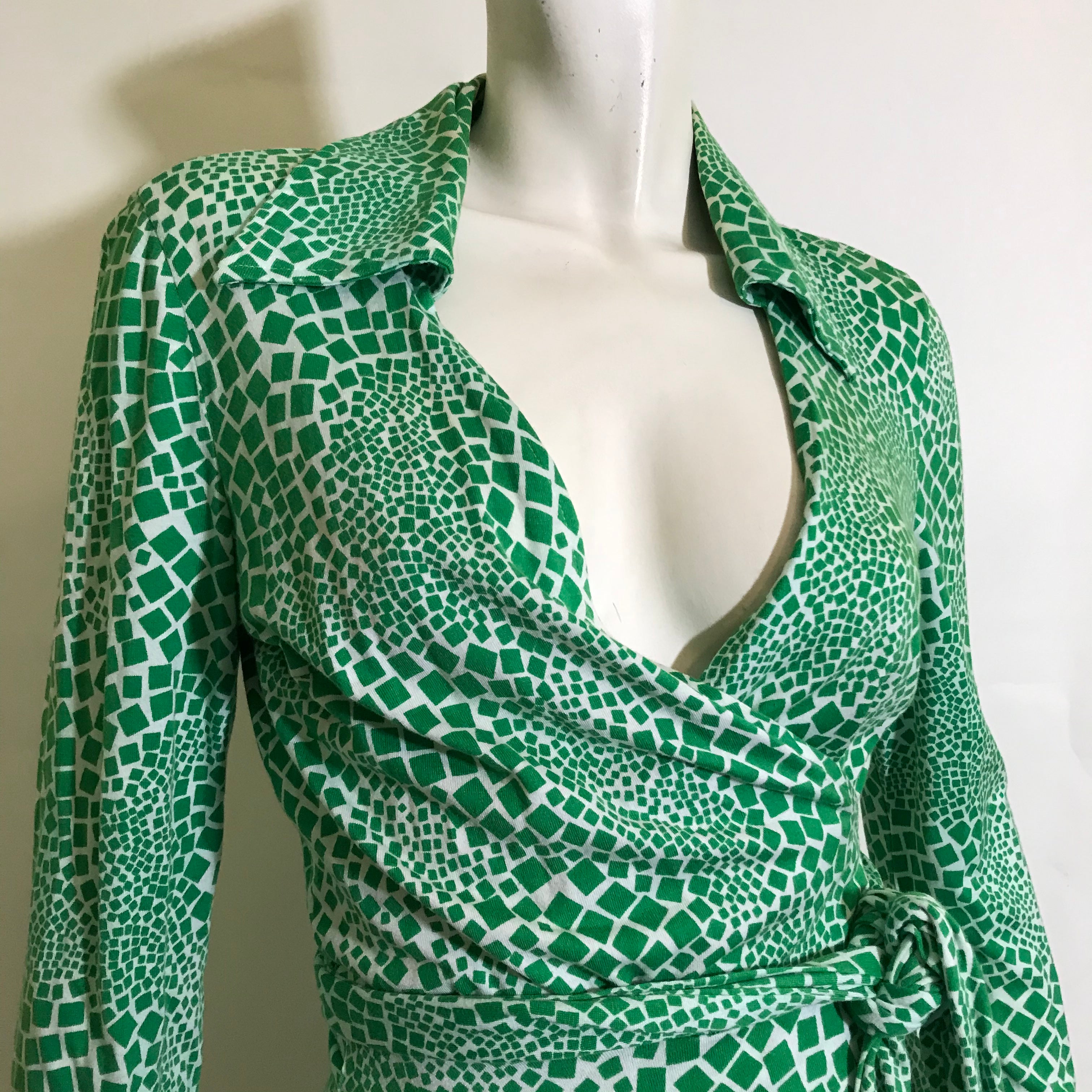 Vintage 70s Iconic Diane Von Furstenberg Wrap Dress By Diane Von