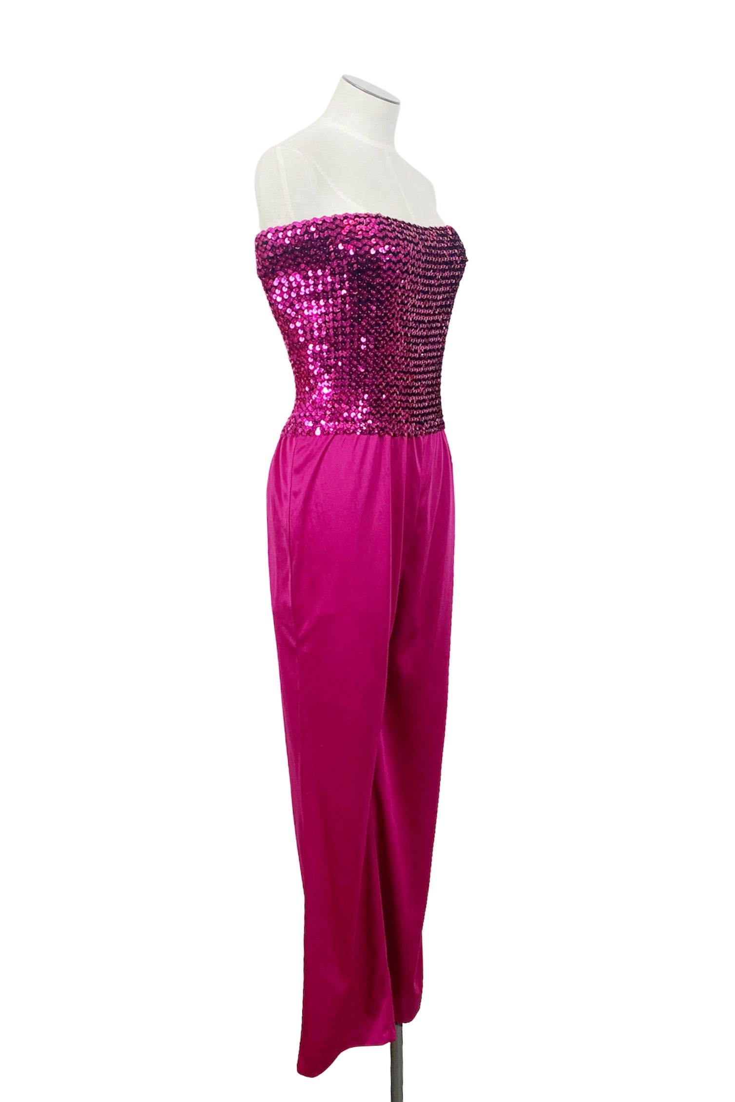 Vintage 70s Sequin Jumpsuit Shop THRILLING