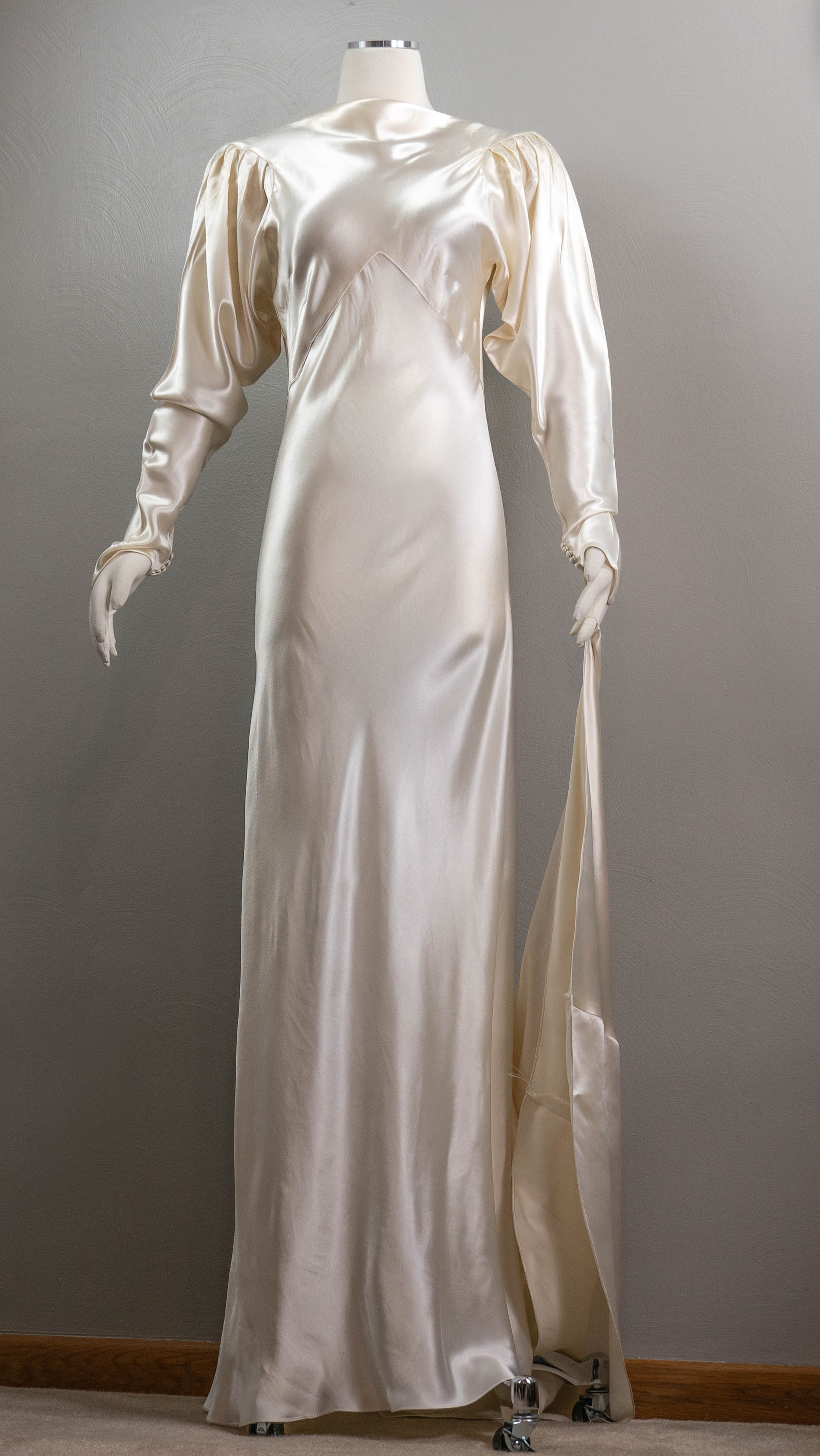 Liquid Satin Wedding Dress