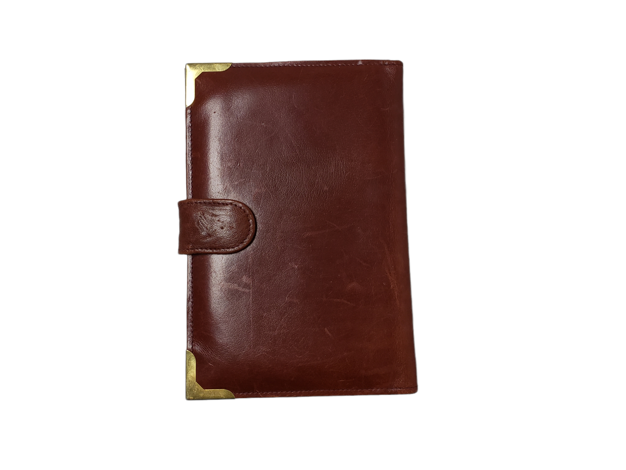 Vintage Brown Calfskin Leather Portfolio Folder By Edward Harvey Shop