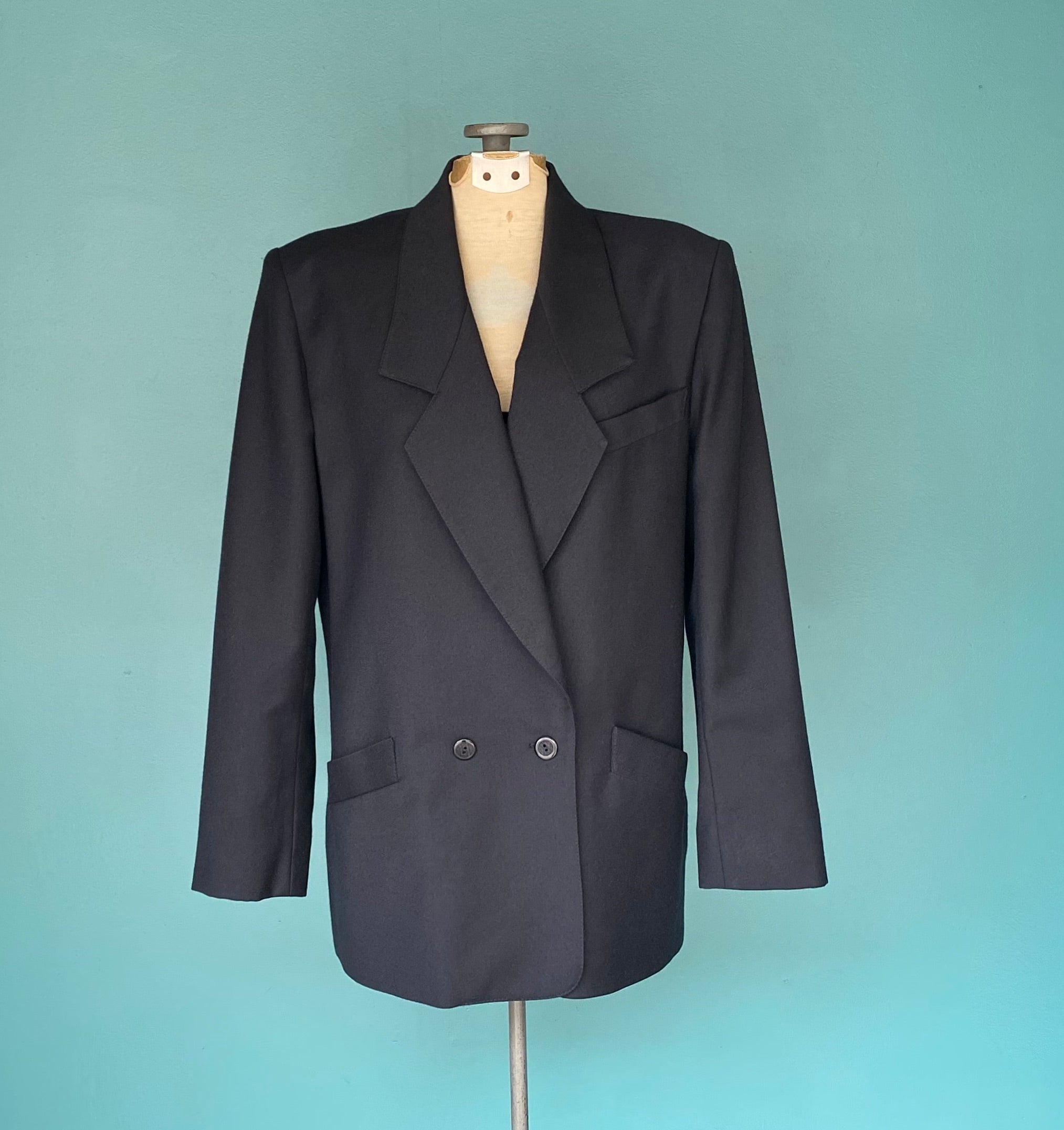 70's Short Sleeve Linen Blazer