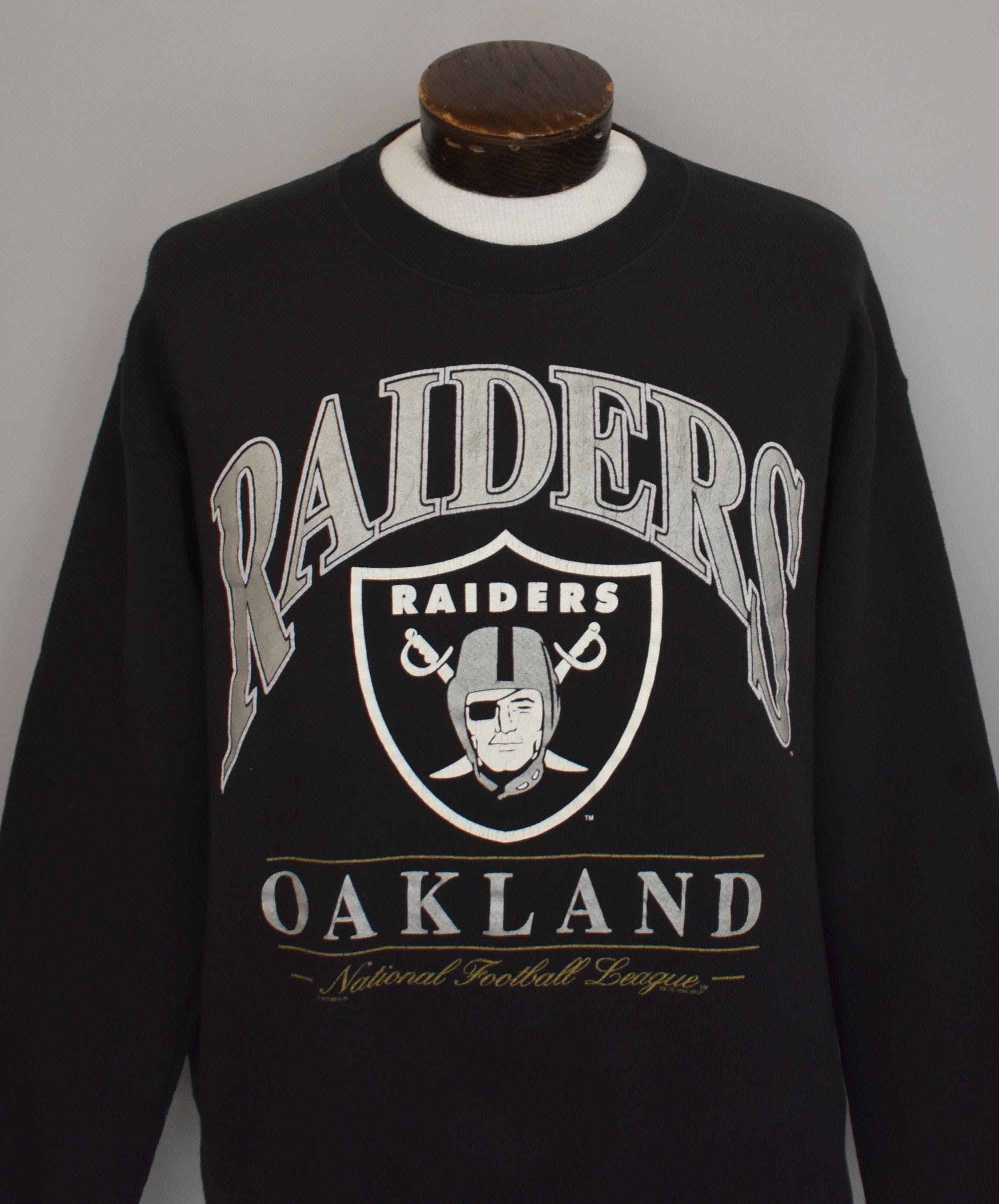 VINTAGE 90S OAKLAND RAIDERS CREWNECK RAIDERS SWEATSHIRT NFL