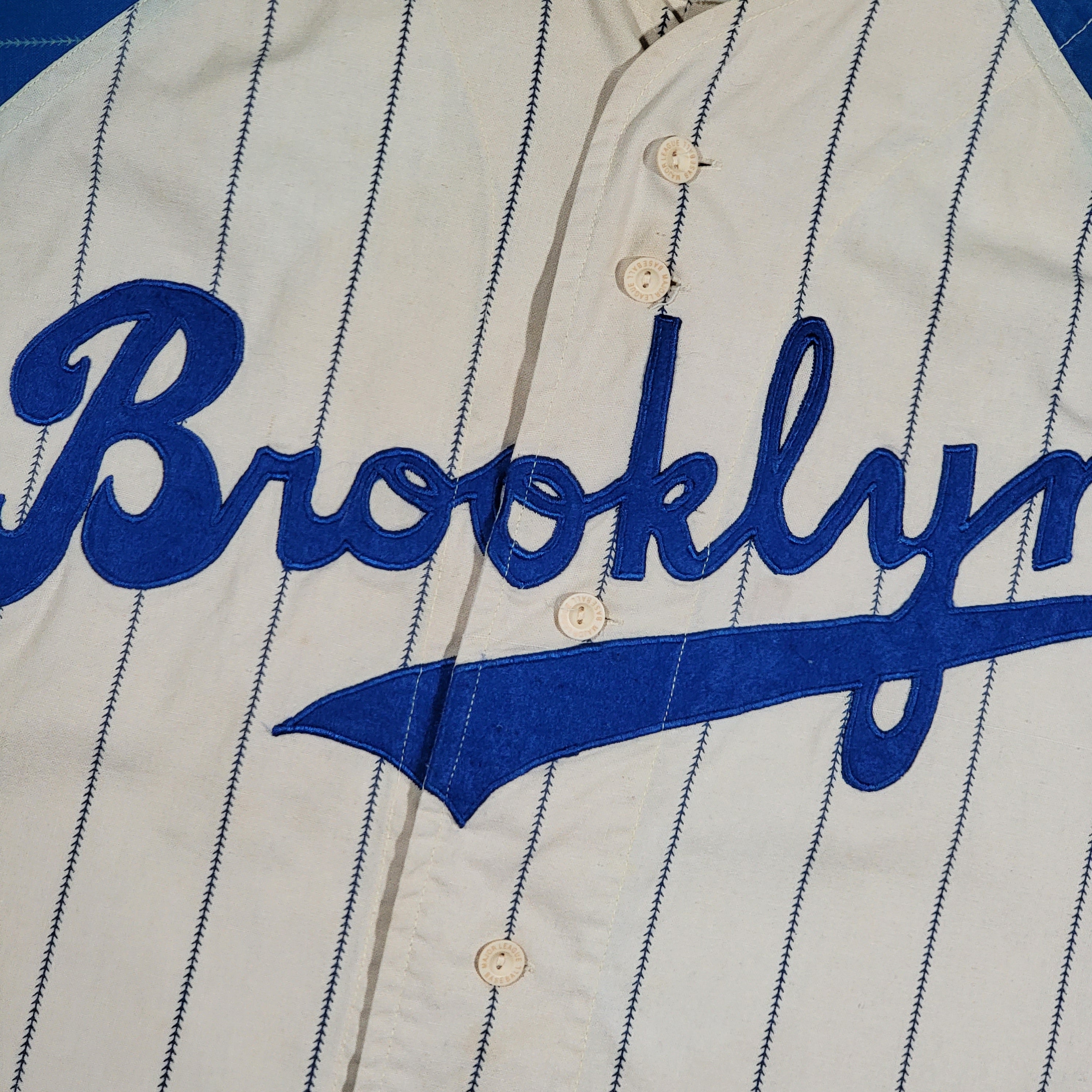 90s Brooklyn Dodgers Jackie Robinson Baseball Jersey By Mirage Cooperstown  Collection