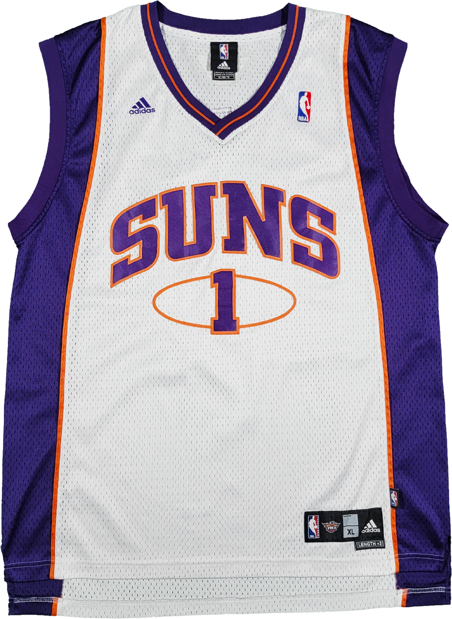Phoenix Suns Basketball Jersey Size Medium M Purple Adidas NBA Amar'e  Stoudemire