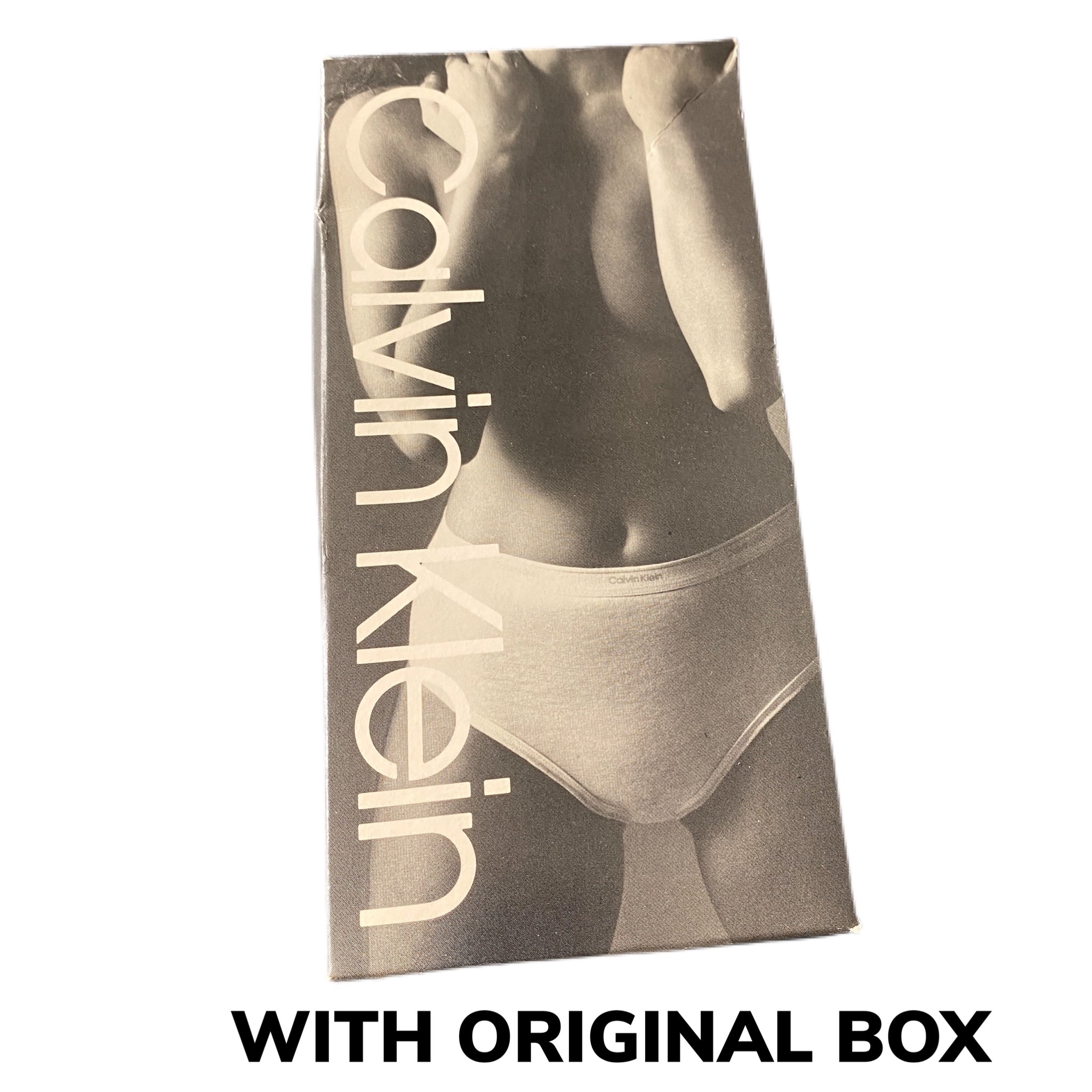 Vintage 80s Calvin Klein Hip Brief With Box Underwear Iconic By Calvin  Klein | Shop THRILLING
