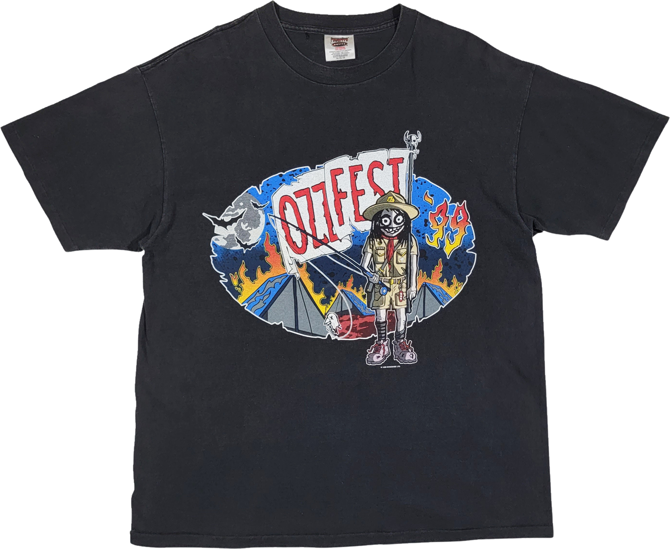 90s Ozzfest 99 Vintage 90s Music Band Concert T-shirt By Oneita