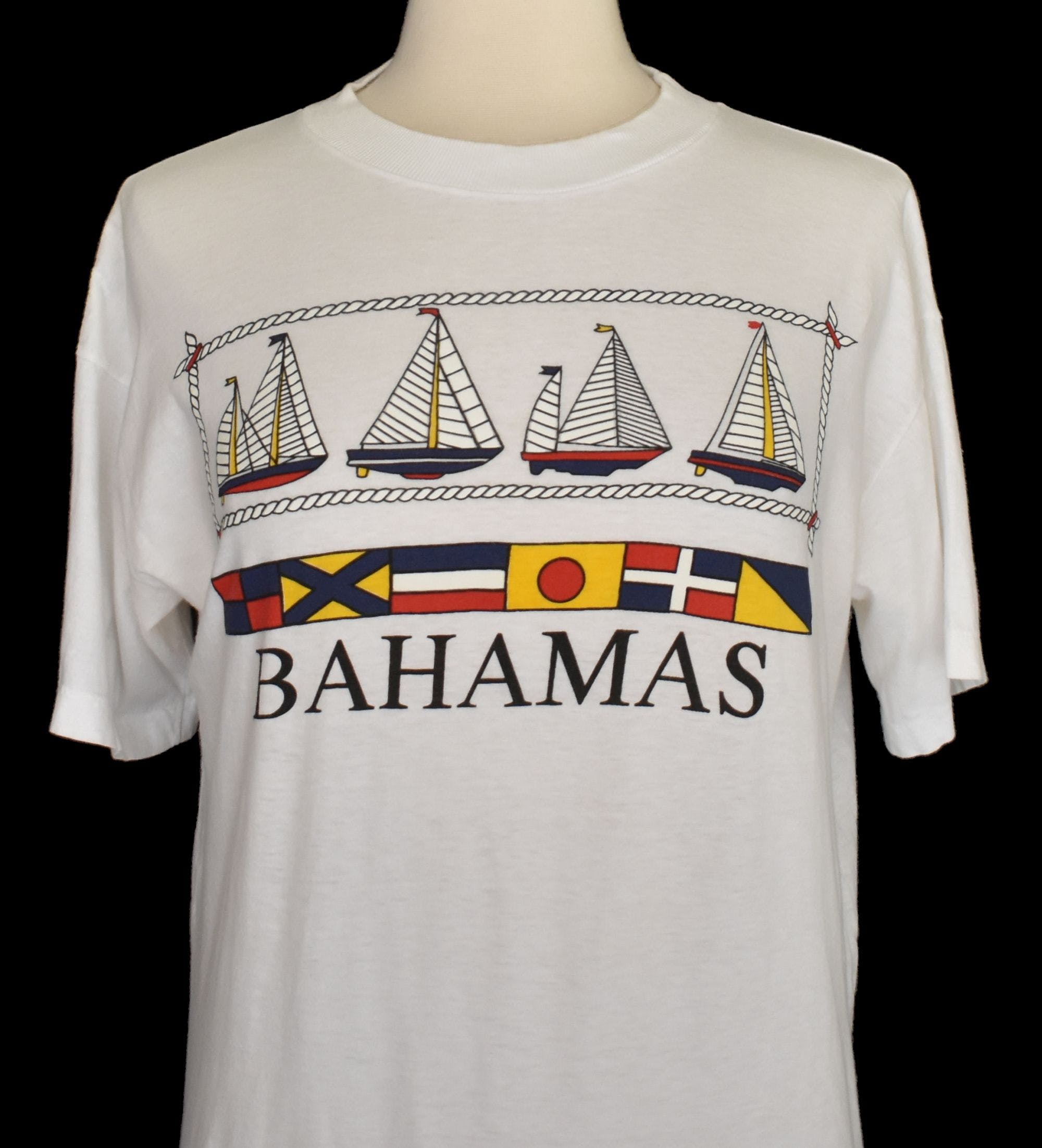 Vintage Bahamas baby tee 🐢🩵🇧🇸