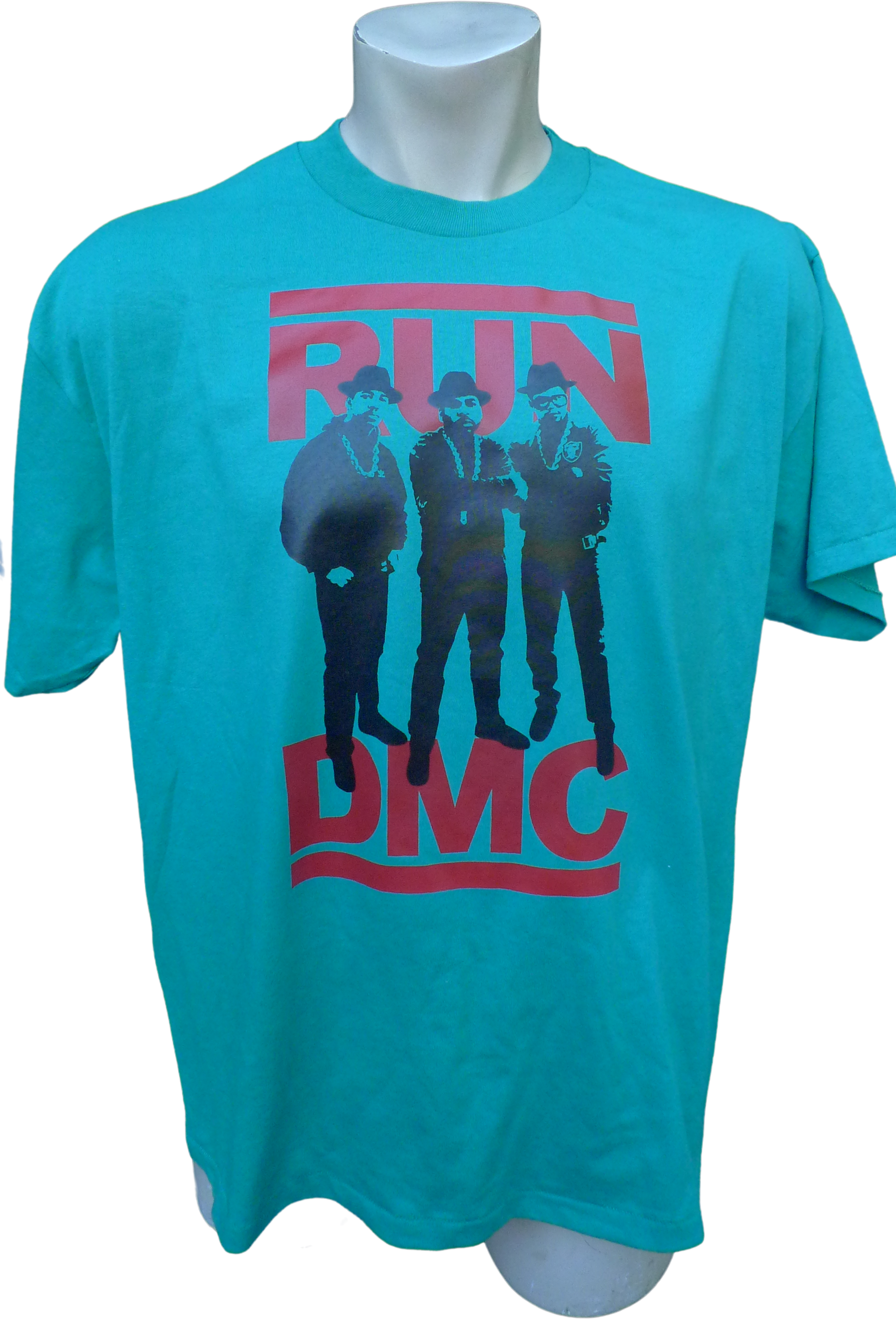 Vintage 80s/90s Mens 48 * Run Dmc Single Stitch Shirt by Hanes