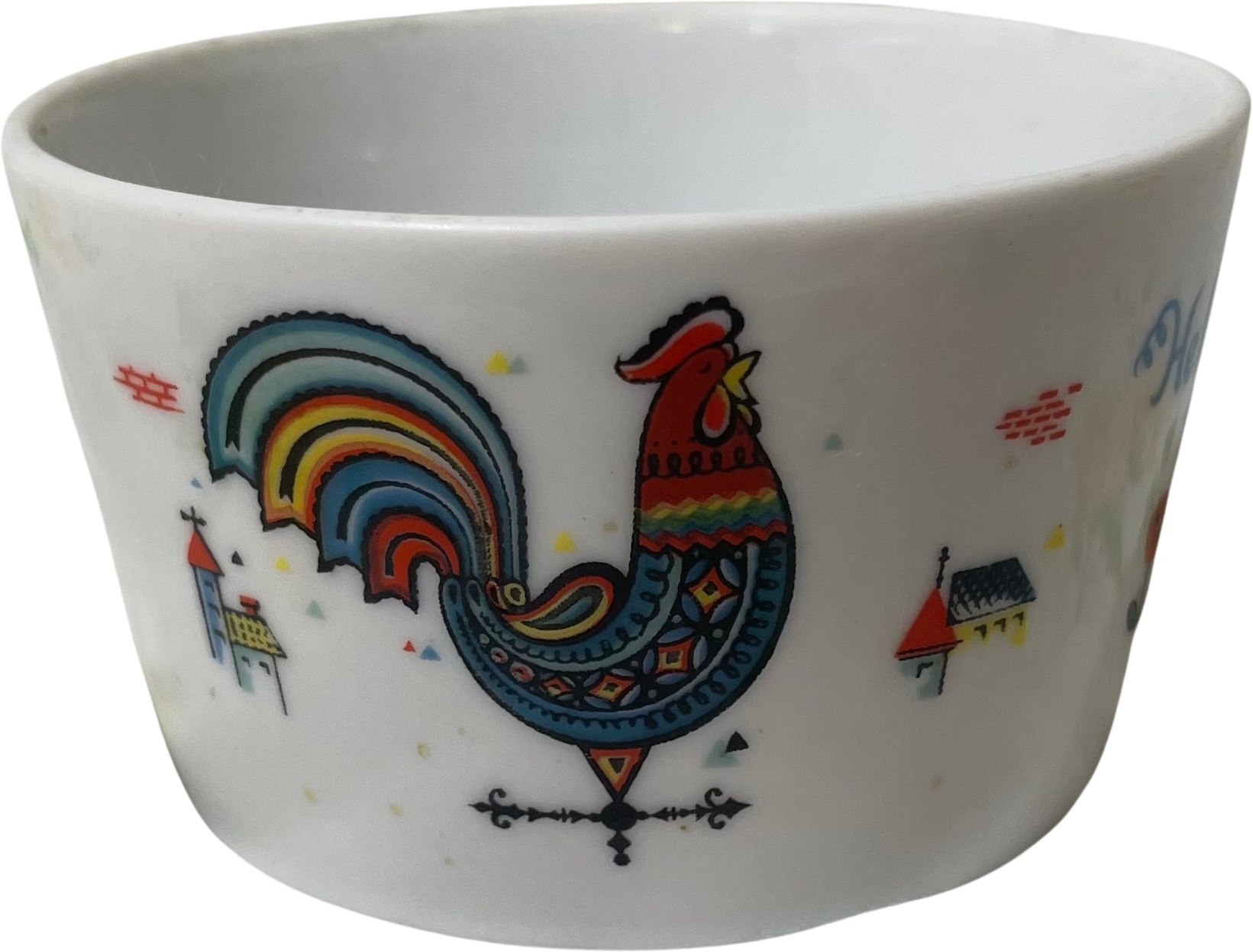 60s/70s Vintage Help Thyself Rooster Sugar Bowl Shop THRILLING