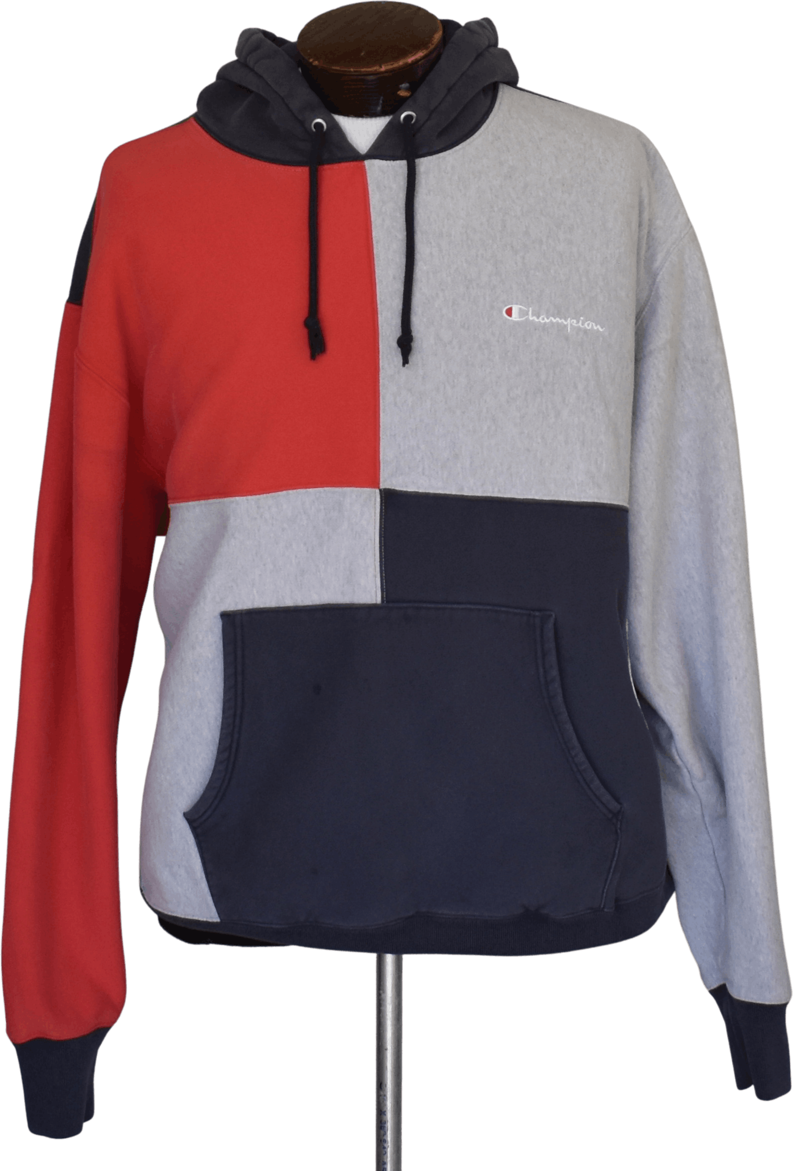 Vintage 90 s Color Block Reverse Weave Hoodie by Champion Shop THRILLING