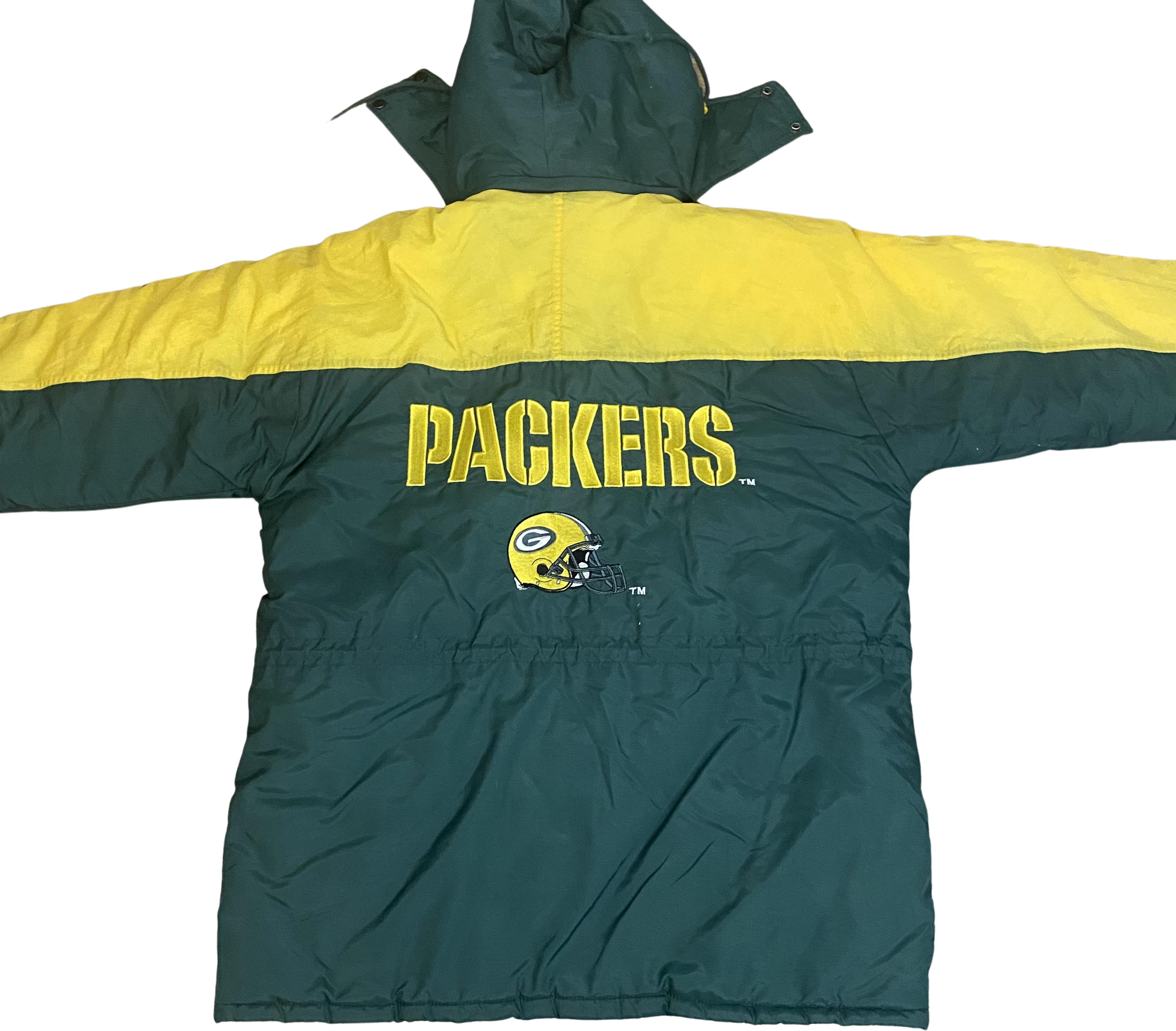 90s Vintage Green Bay Packers Winter Coat Puffer 90s By Logo 7
