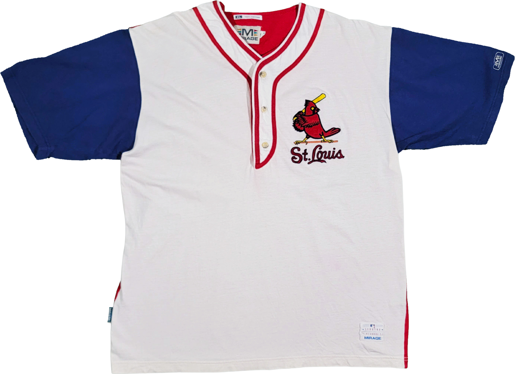 Vintage Cardinals Jersey mirage St. Louis Size XL Large Red 