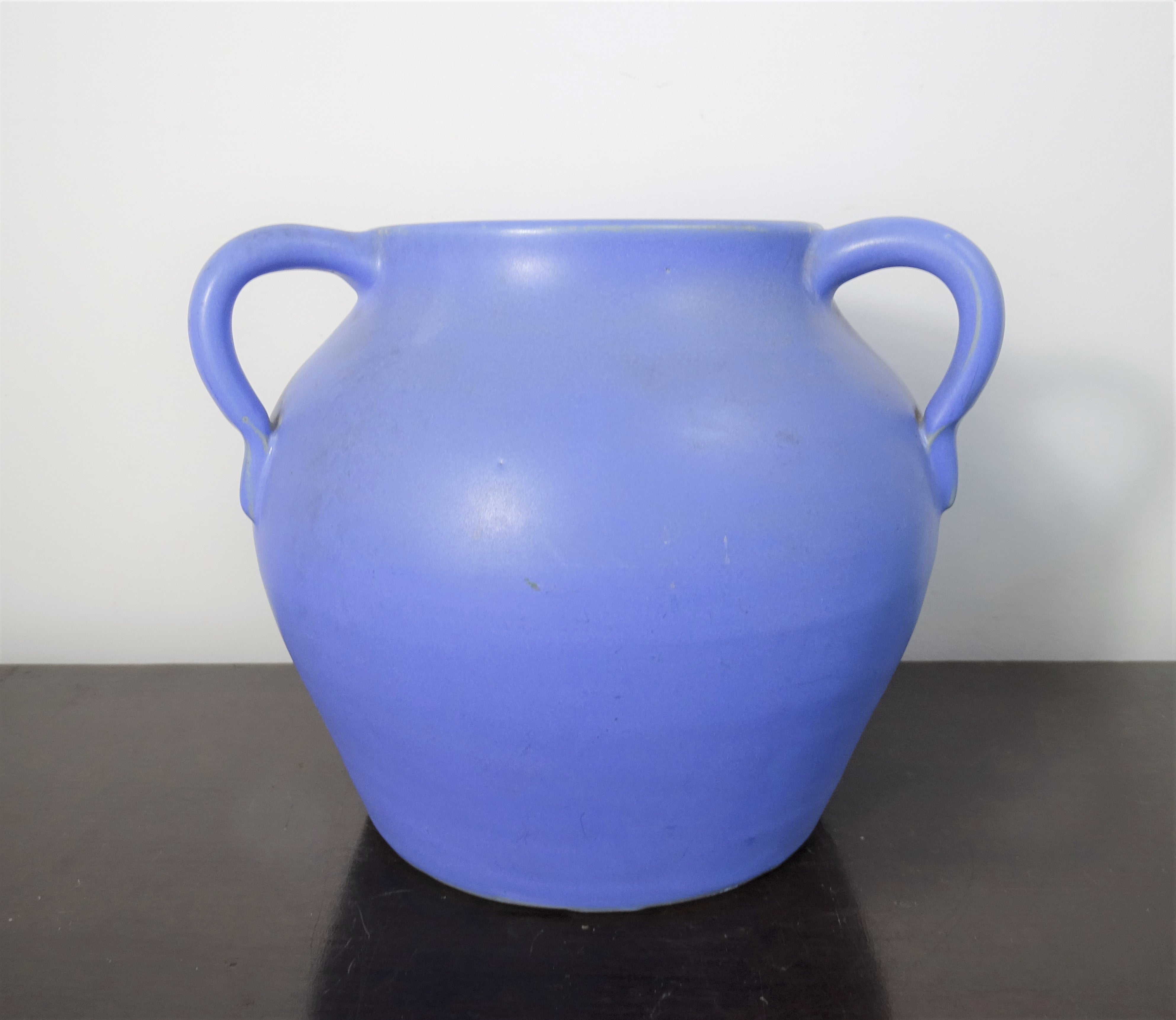 Vintage 30s Cherokee Pottery 3 Handle Large Arts Crafts Vase By