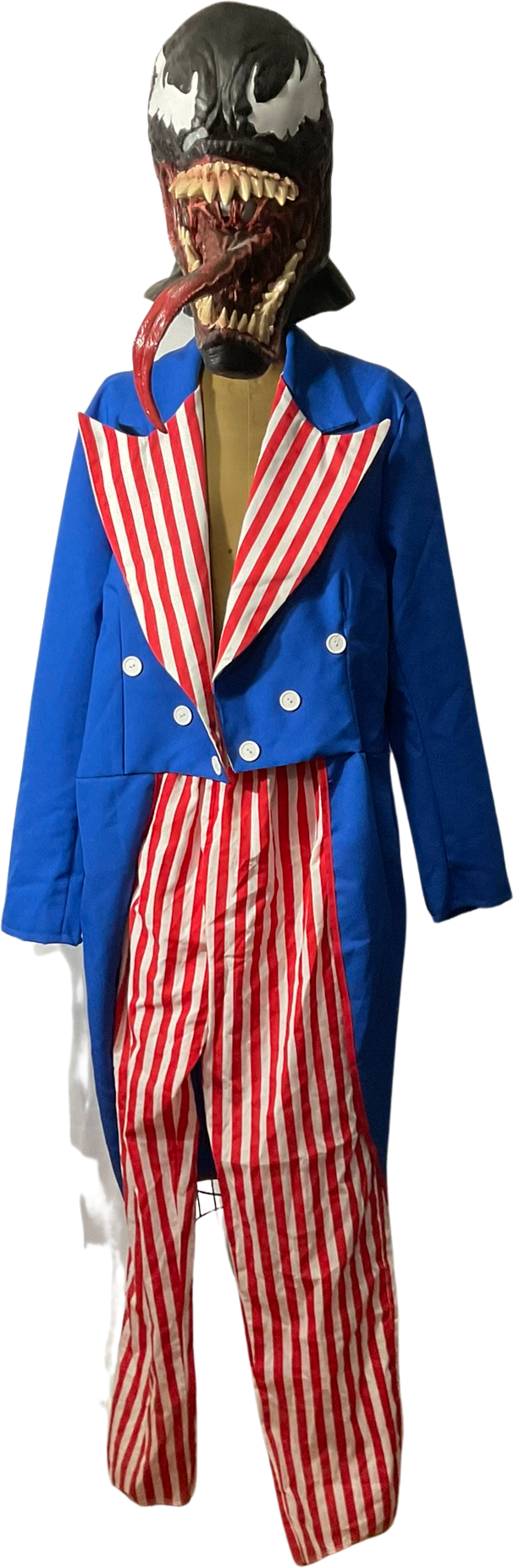 Vintage 80s/90s Uncle Sam Novelty Costume Yankee Doodle Dandy By Rubies ...