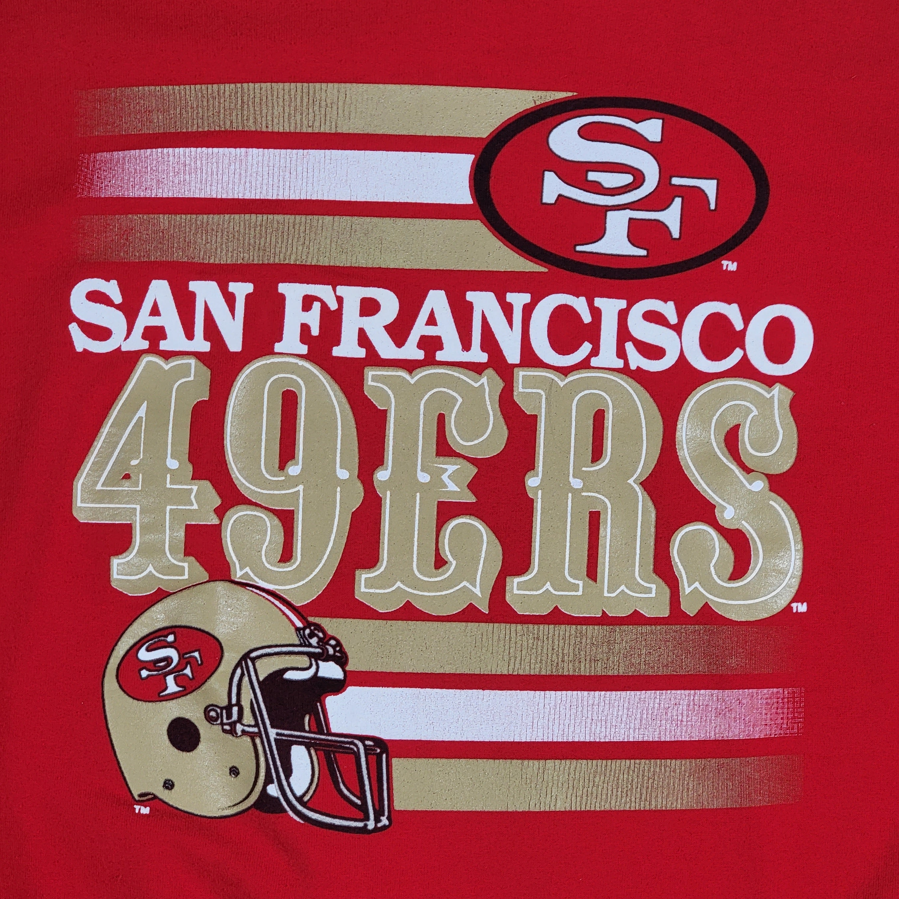 Russell Athletic, Tops, Vintage 9s San Francisco 49ers Russell Crewneck  Sweatshirt