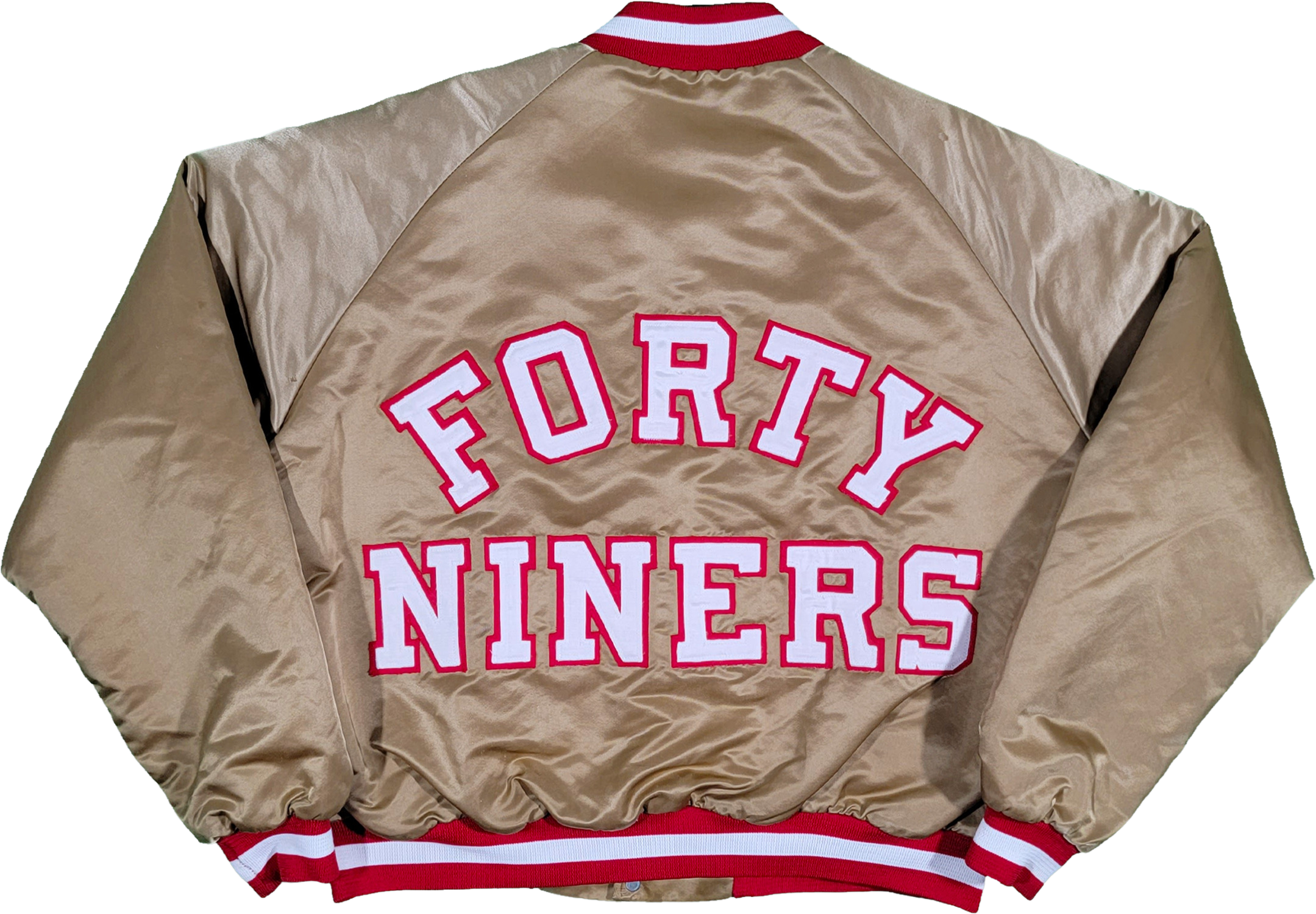 Chalk Line made millions selling 49ers gold jacket