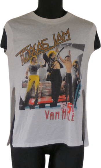 Van Halen 80s Band Tshirt Vintage Rock Band Graphic Print Tee