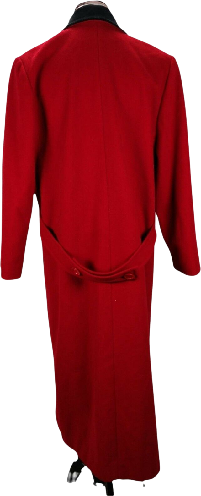 Crombie coat red on sale lining