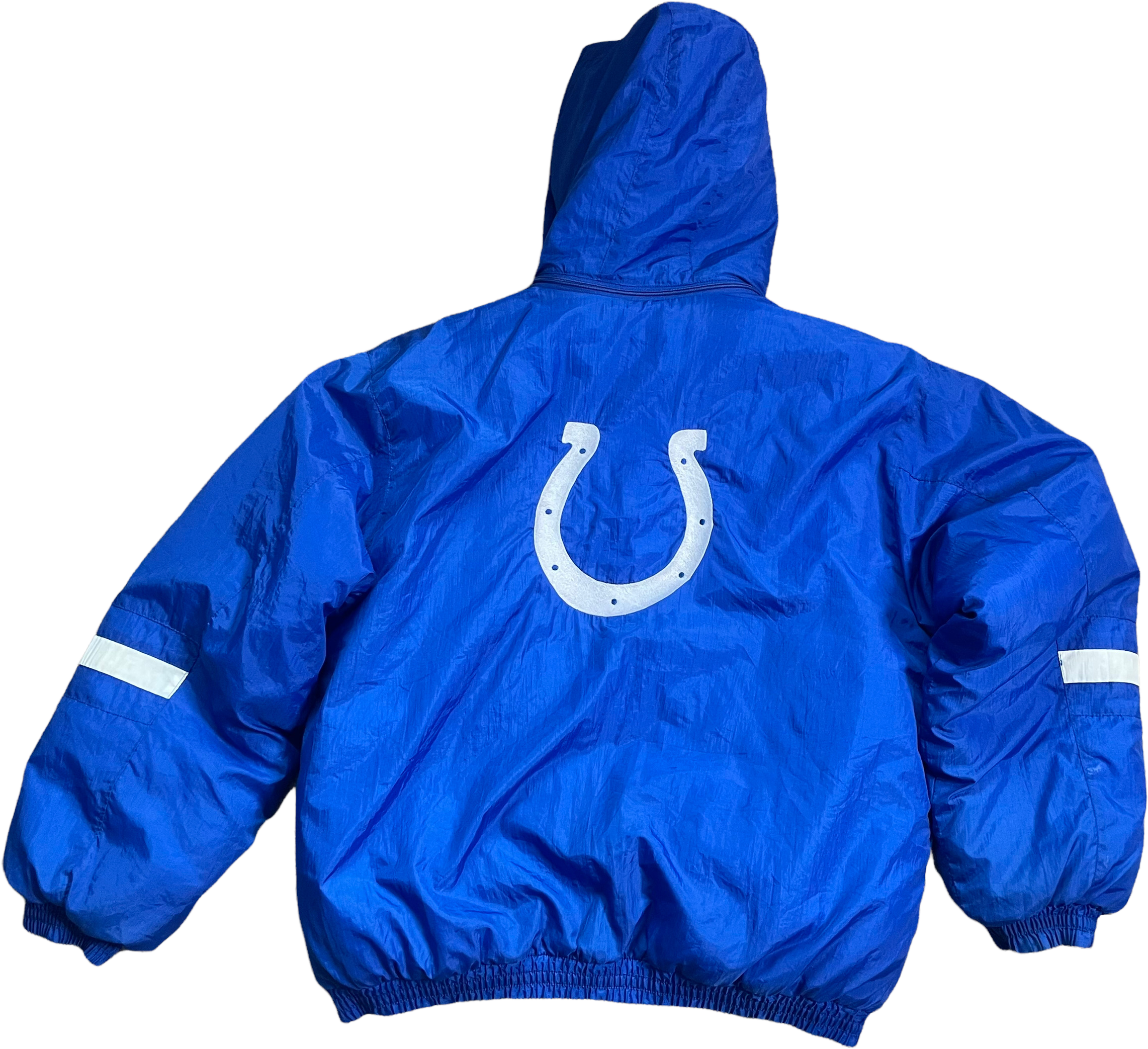 Nfl Colts padded coat size large vintage