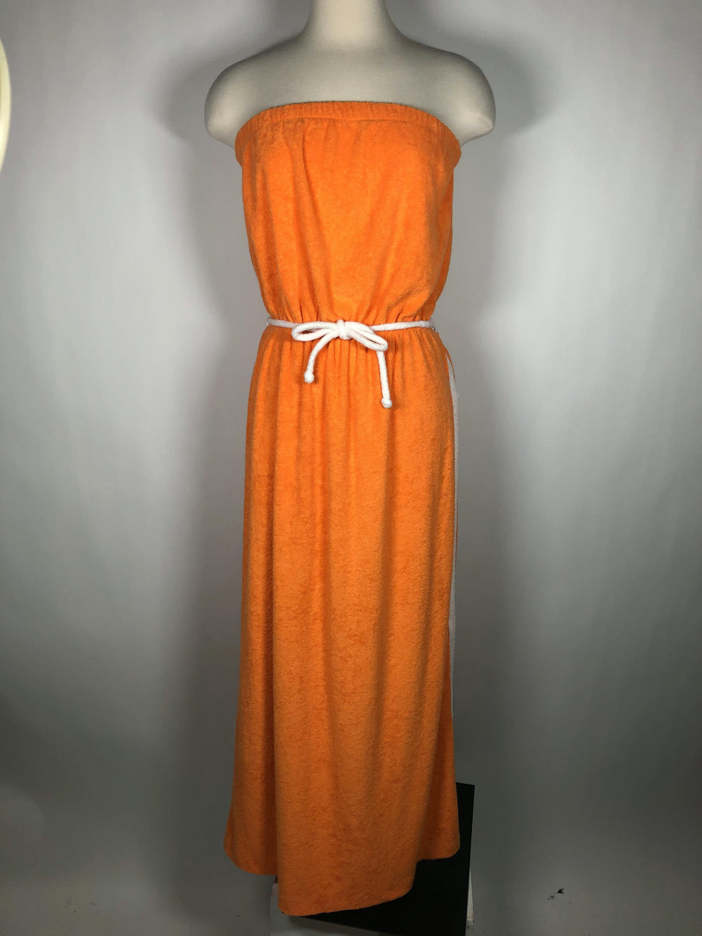 Strapless Terry Cloth Dresses