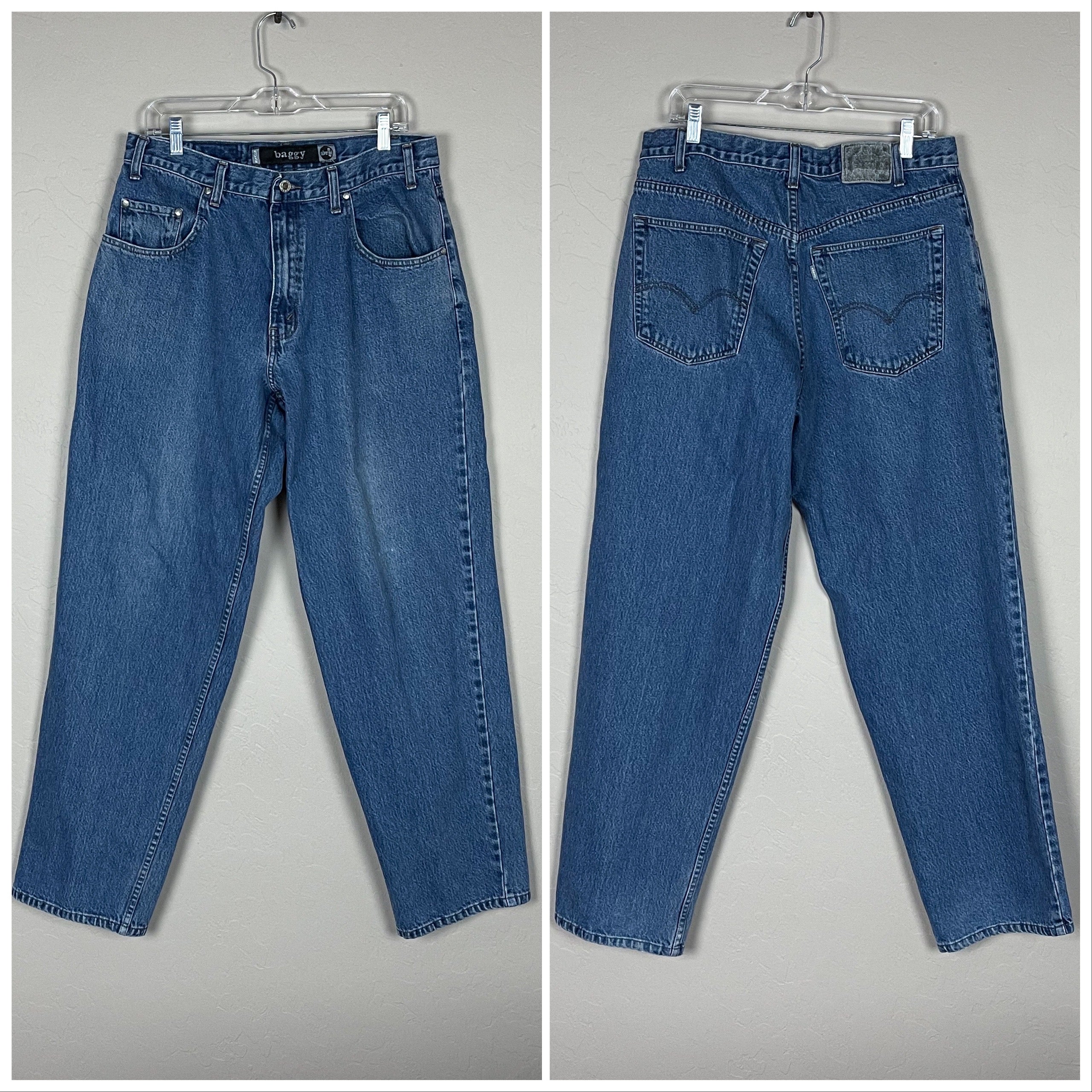 Vintage 1990’s Silvertab Levi’s “Baggy” Jeans Size 36 x 34 cheapest