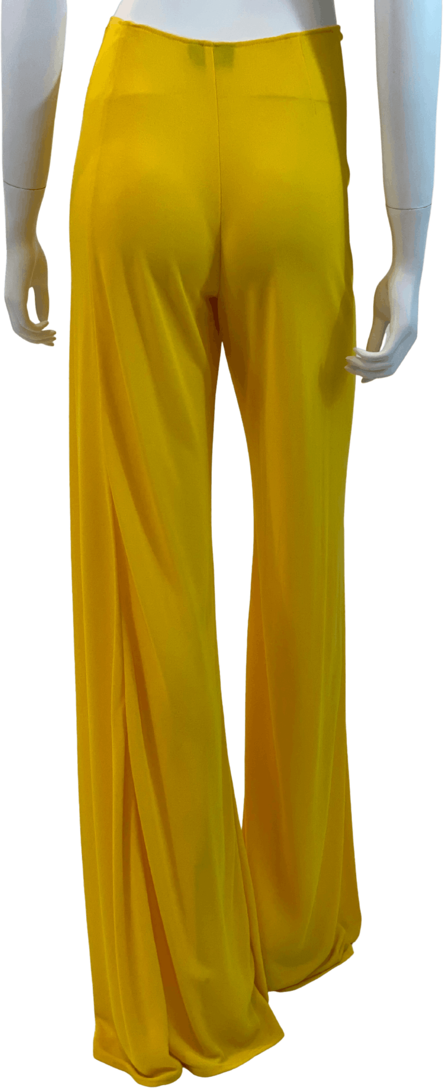 Vintage Mustard Yellow Palazzo Pants by Fendi Shop THRILLING