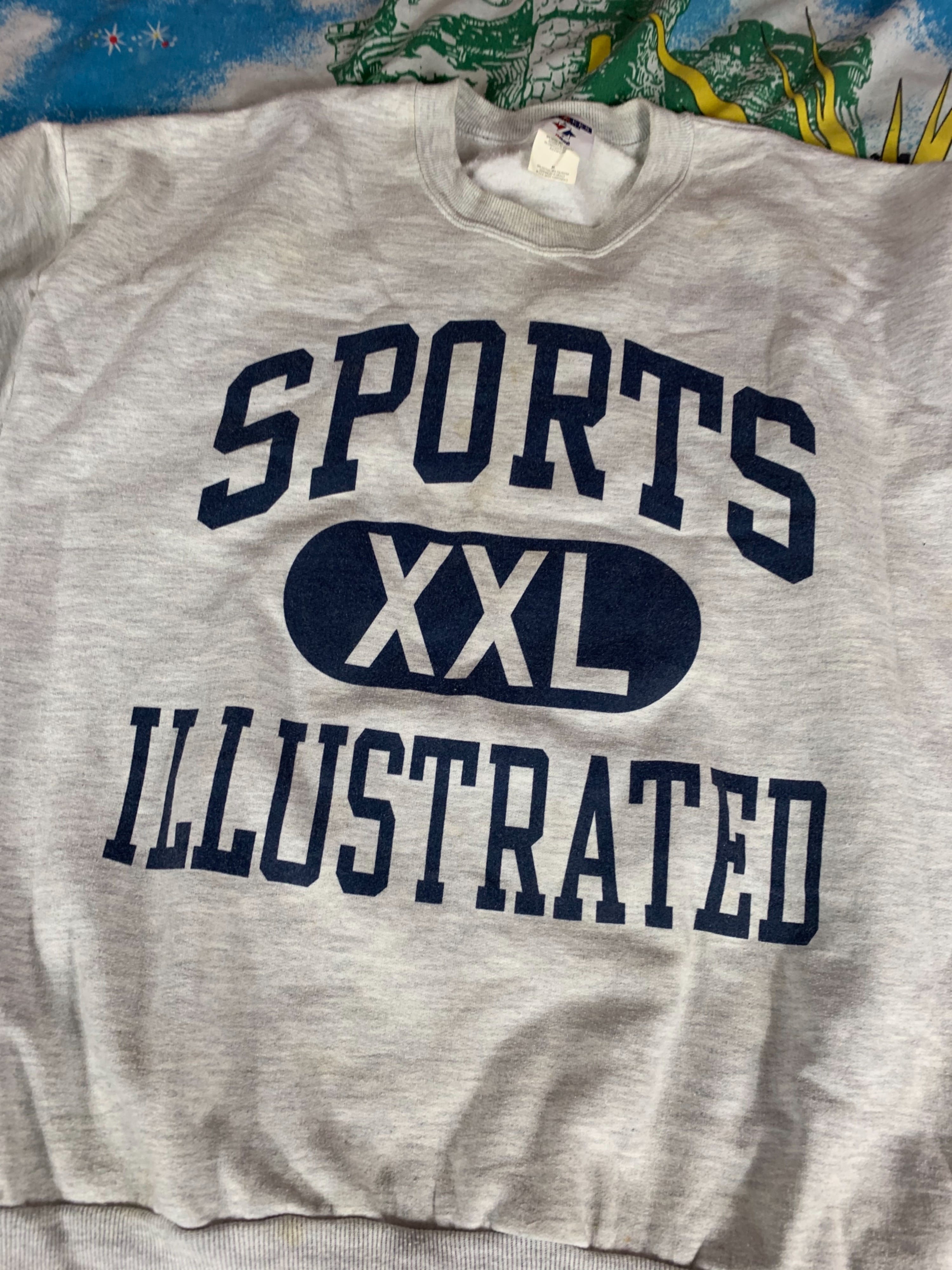 Vintage 90 s Men s Sports Illustrated Crewneck Sweatshirt by