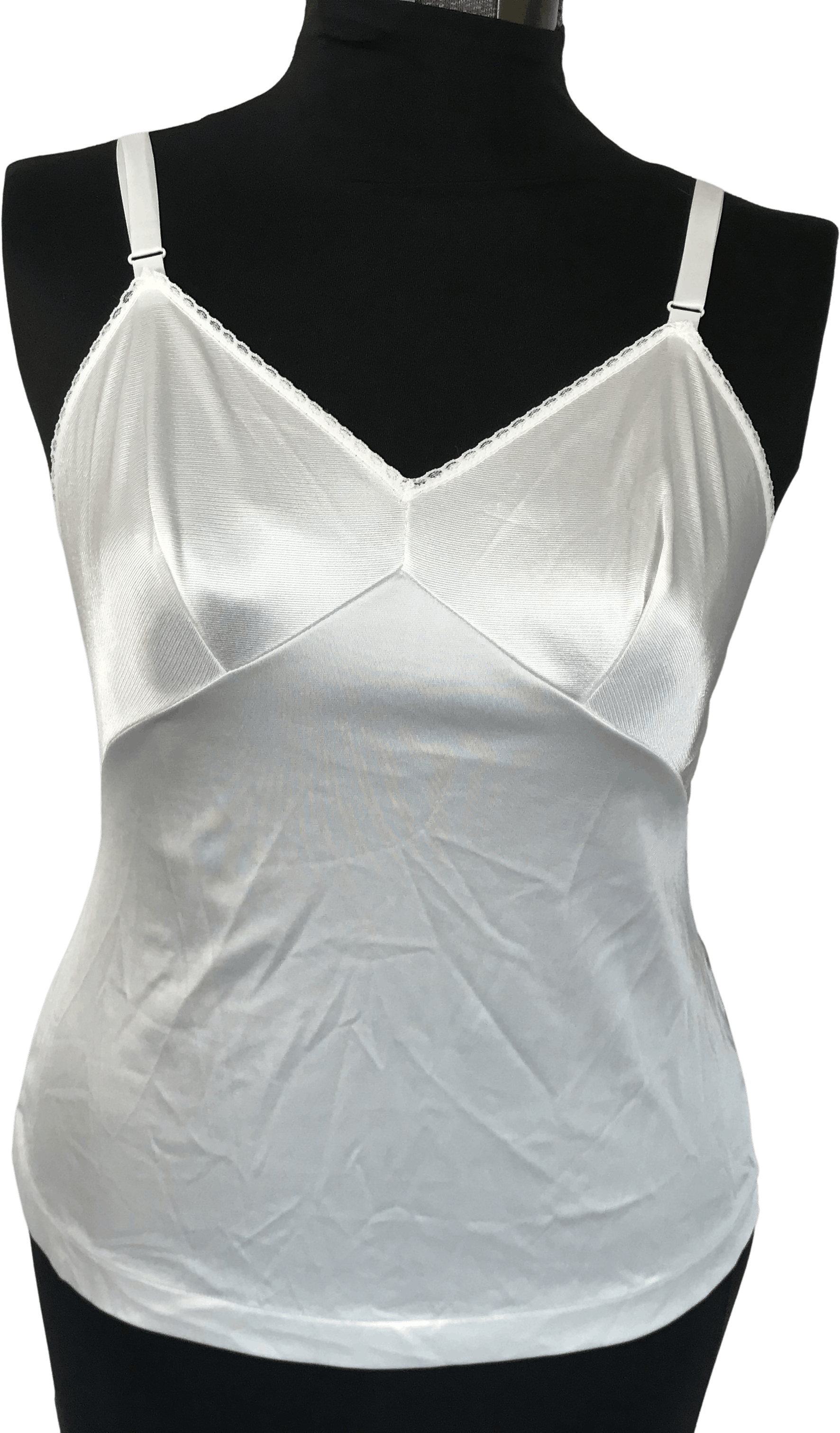 Vintage 70’s Ivory Half Slip Top by Sears Shop THRILLING