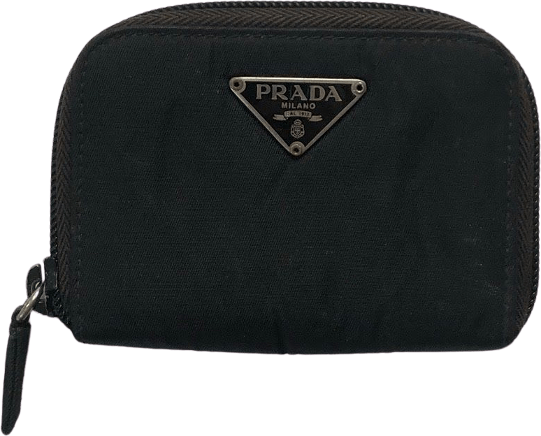 Prada Metallic Gold Wallet On Chain – The Closet