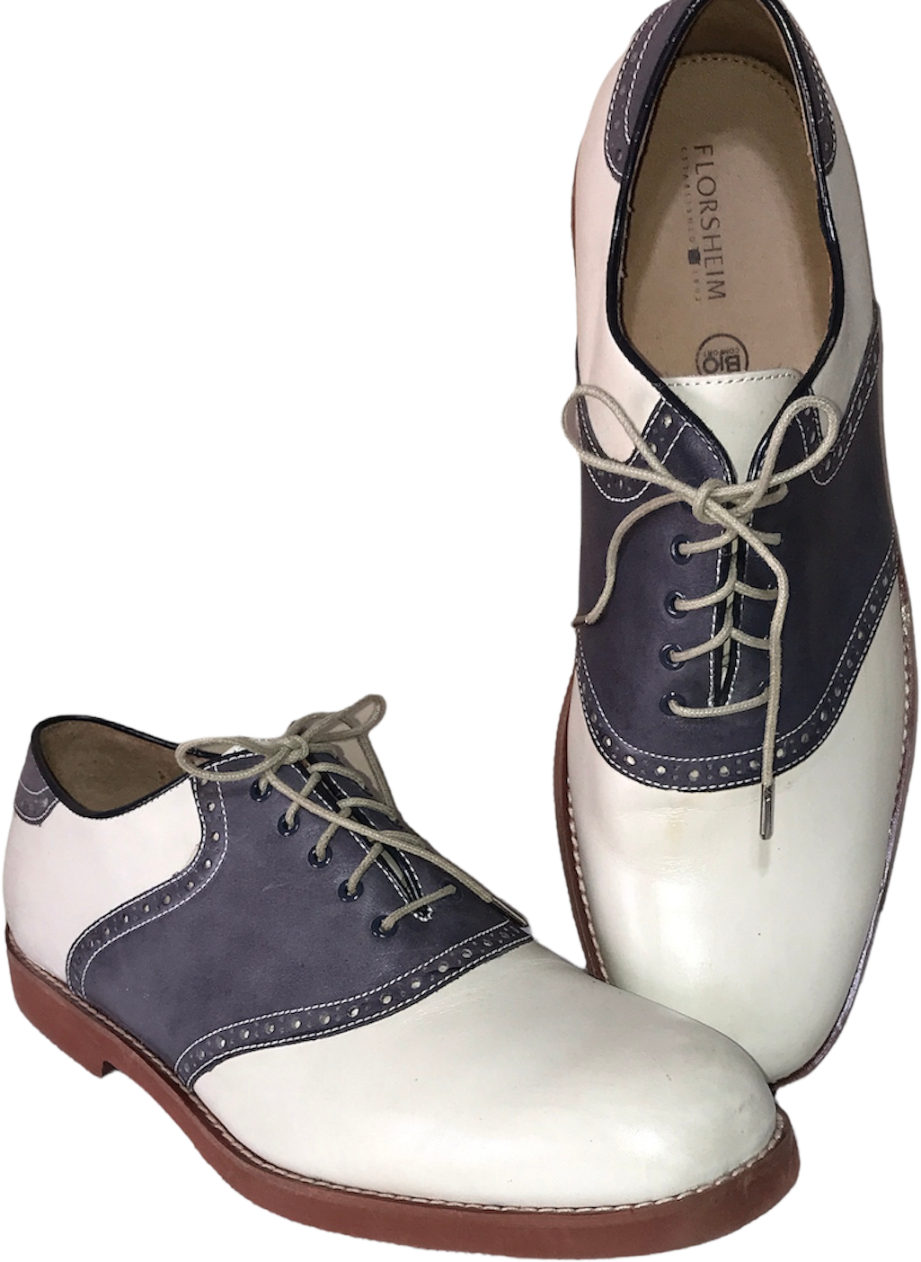 Florsheim top saddle oxfords