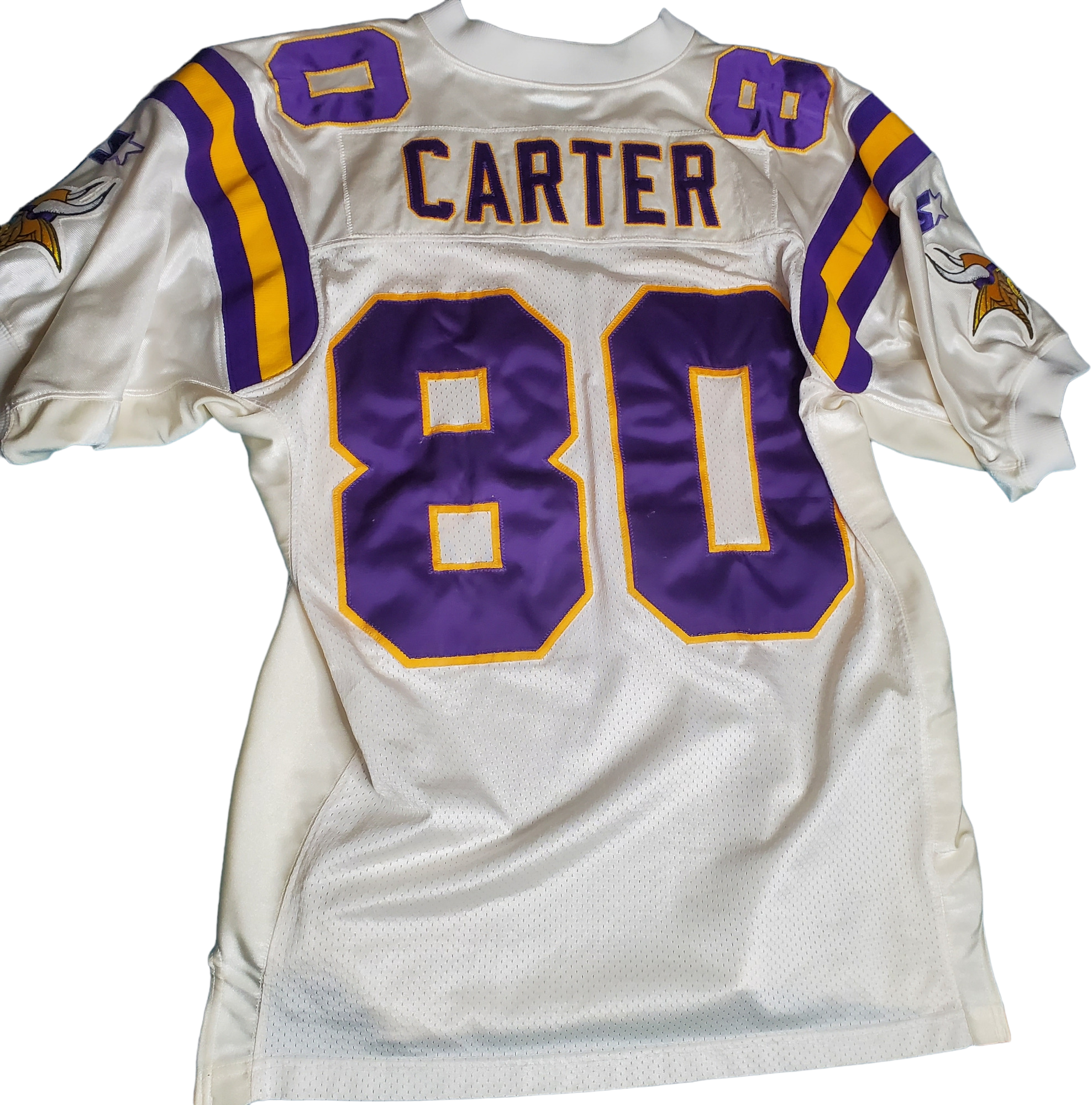 90's Chris Carter Minnesota Vikings Starter NFL Jersey Size Large – Rare  VNTG