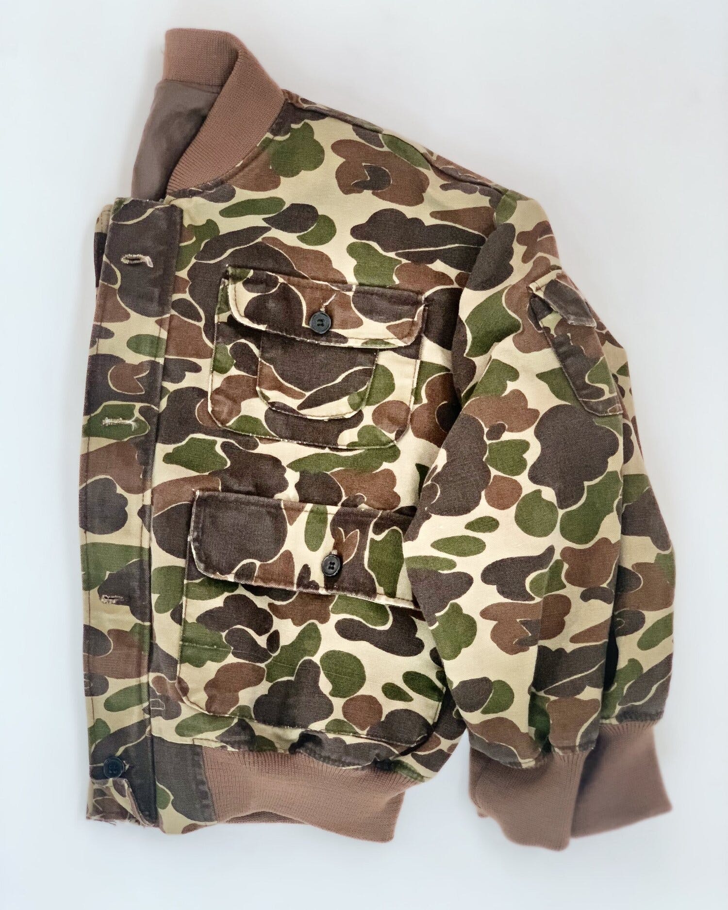 Long Sleeve Camouflage Coat