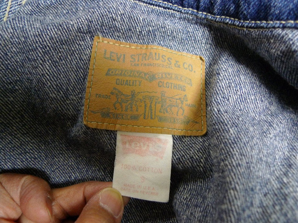 Vintage 70's Brown Tab Denim Jacket by Levi's | Shop THRILLING
