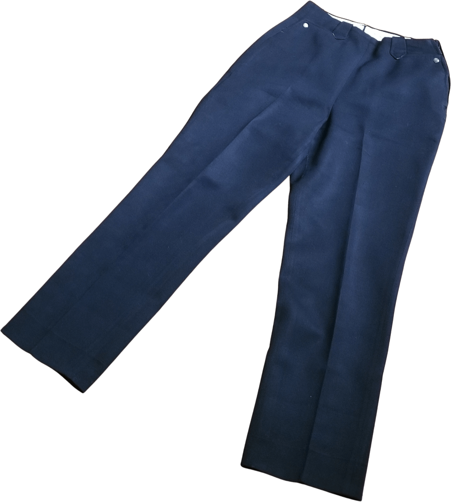 Vintage 50's Black Side Zip Western Trousers by H Bar C Ranchwear