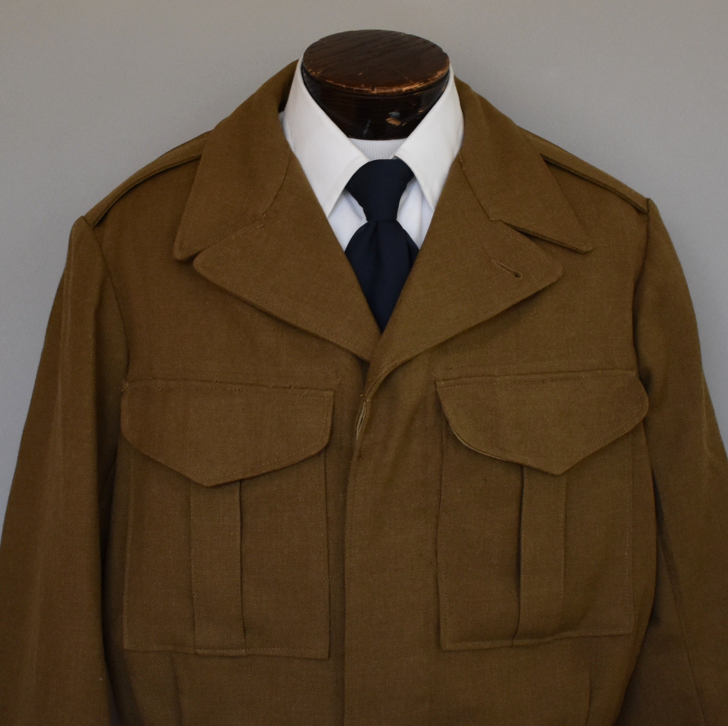 Vintage 50’s Australian Military Jacket by G & S Symons Shop THRILLING