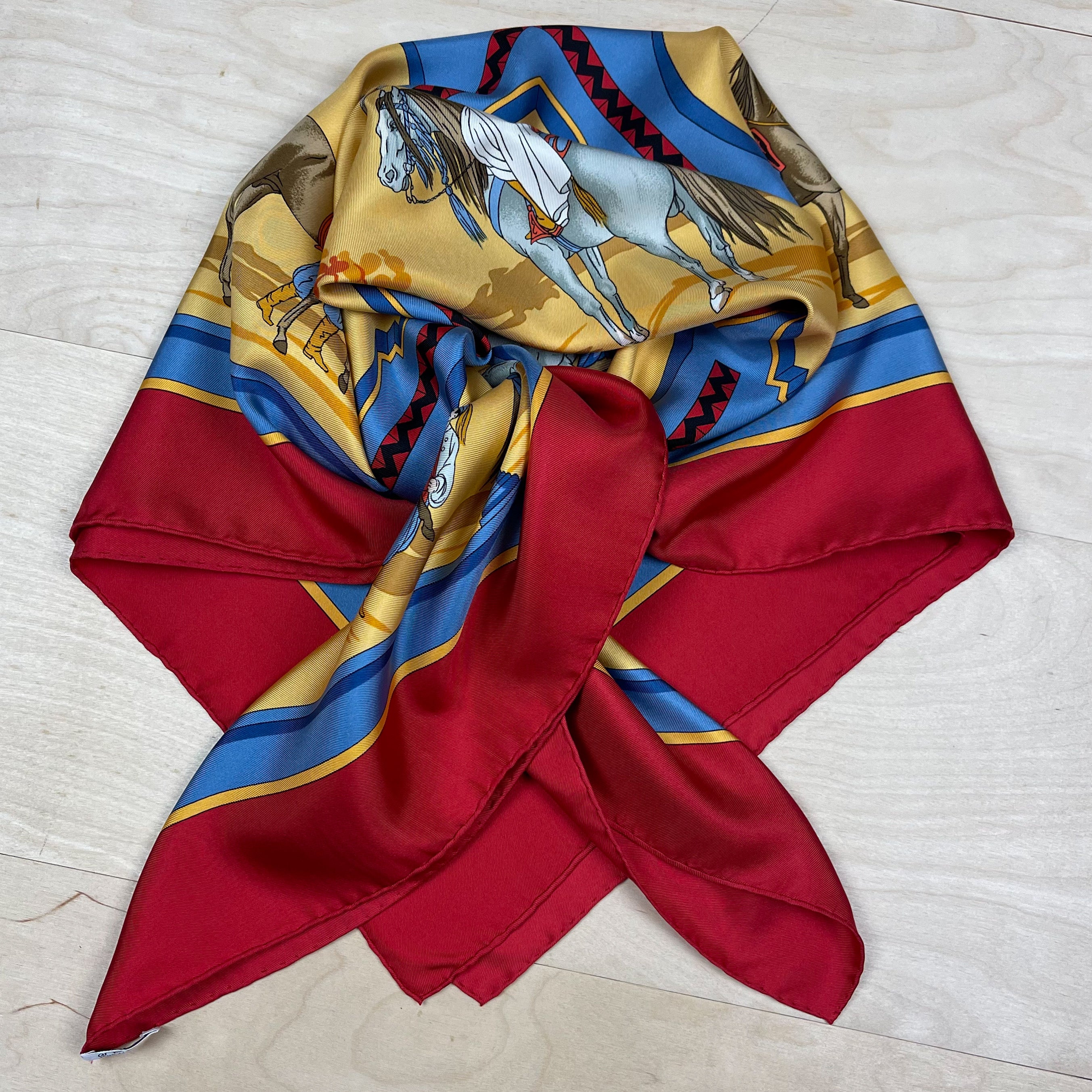 Vintage 80s Scarf By Hermes | Shop THRILLING